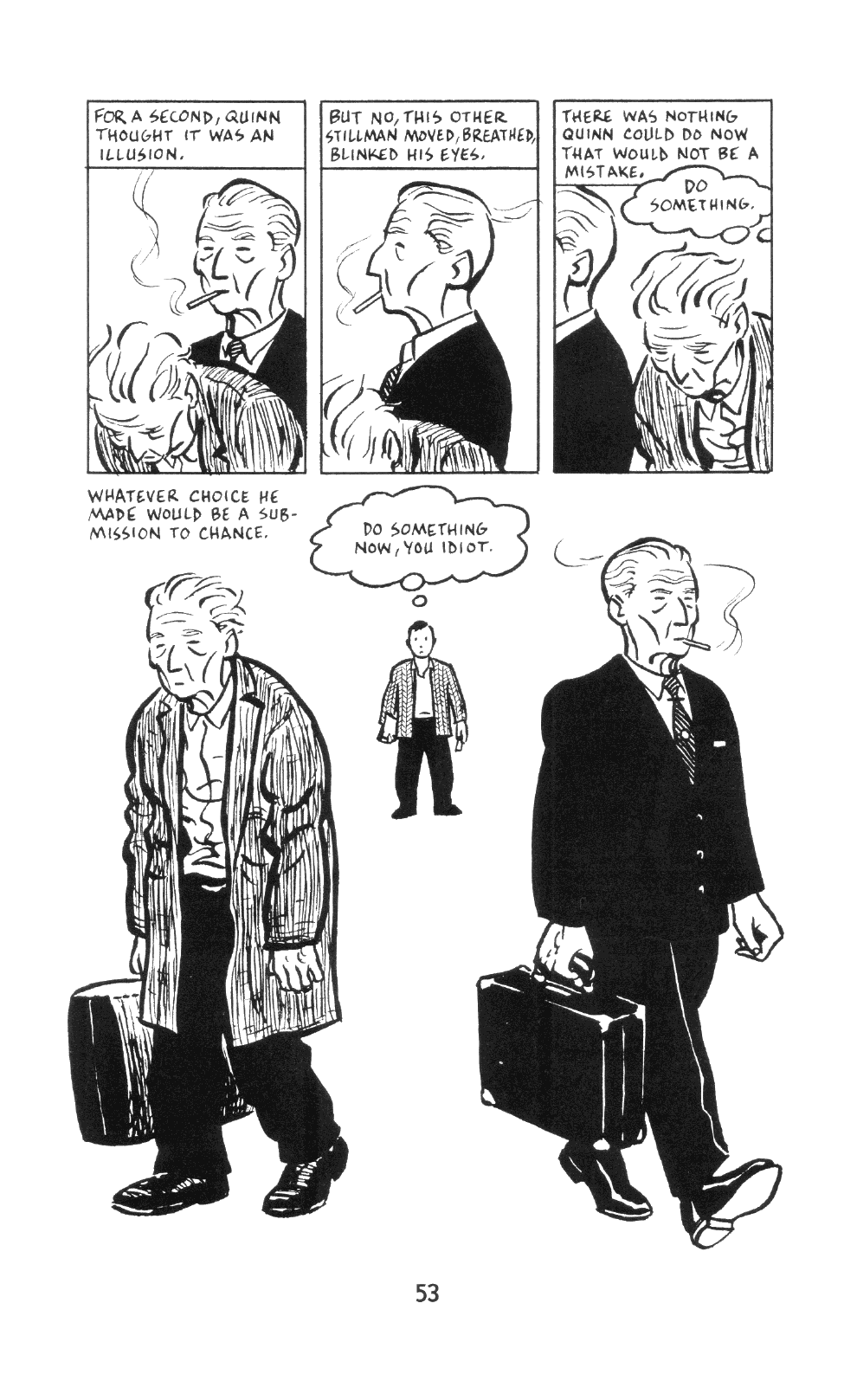 Read online Neon Lit: Paul Auster's City of Glass comic -  Issue # TPB (Part 1) - 59
