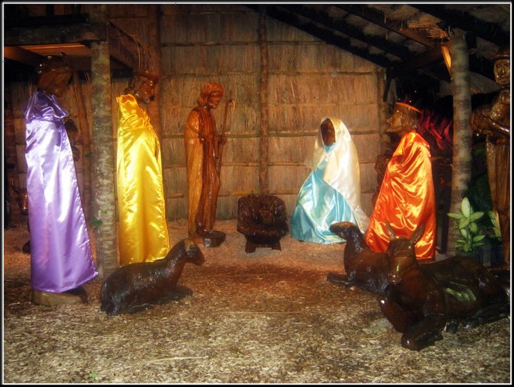 christmas season The Tree, Belen and The Santa