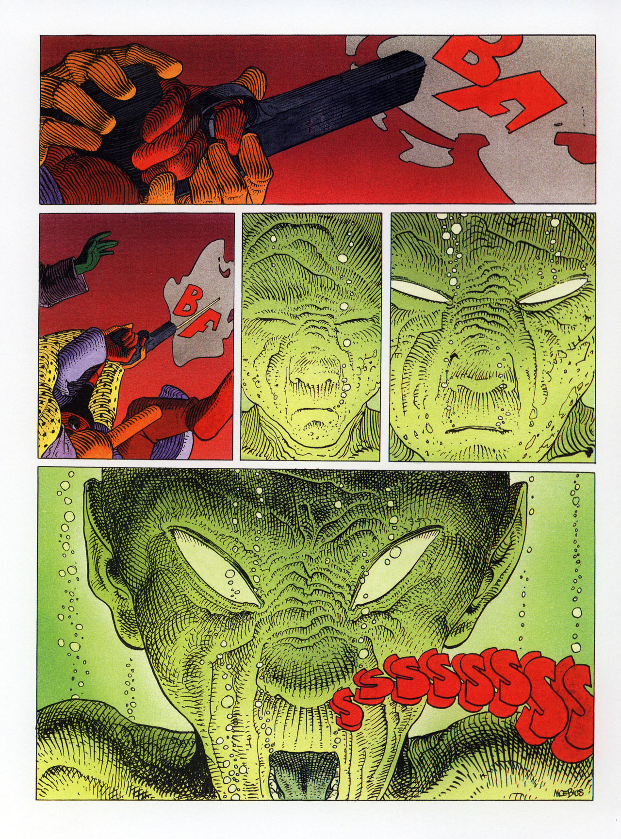 Read online Epic Graphic Novel: Moebius comic -  Issue # TPB 7 - 80