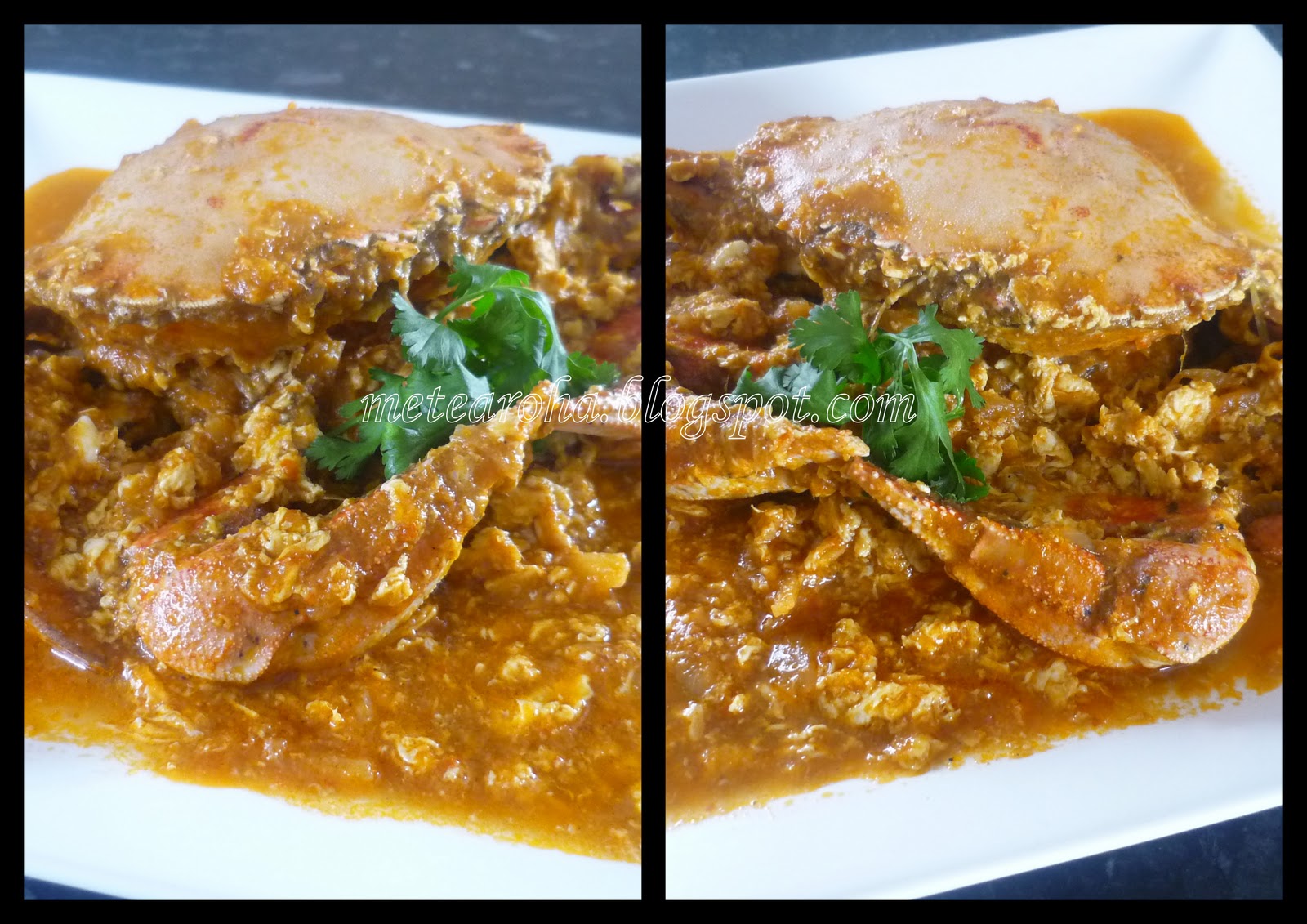 Me Te Aroha Chilli Crab