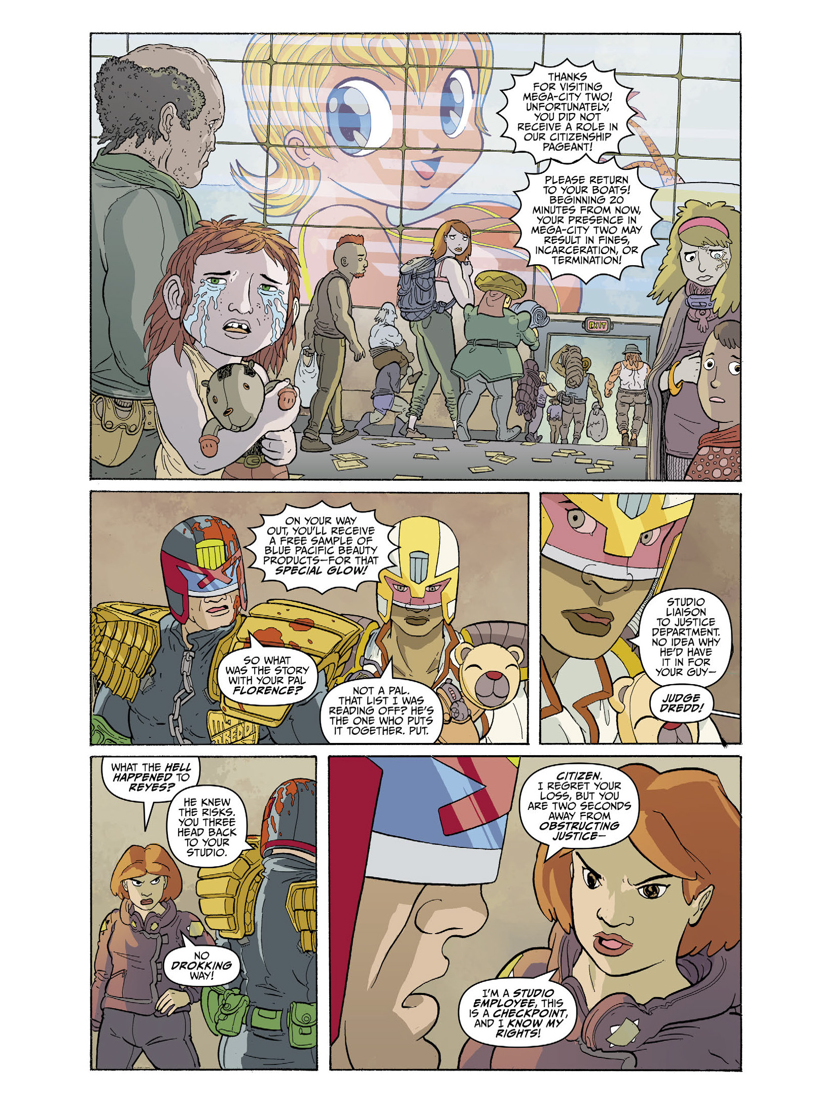 Read online Judge Dredd Megazine (Vol. 5) comic -  Issue #453 - 99