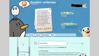 Another Undersea Blogger Template