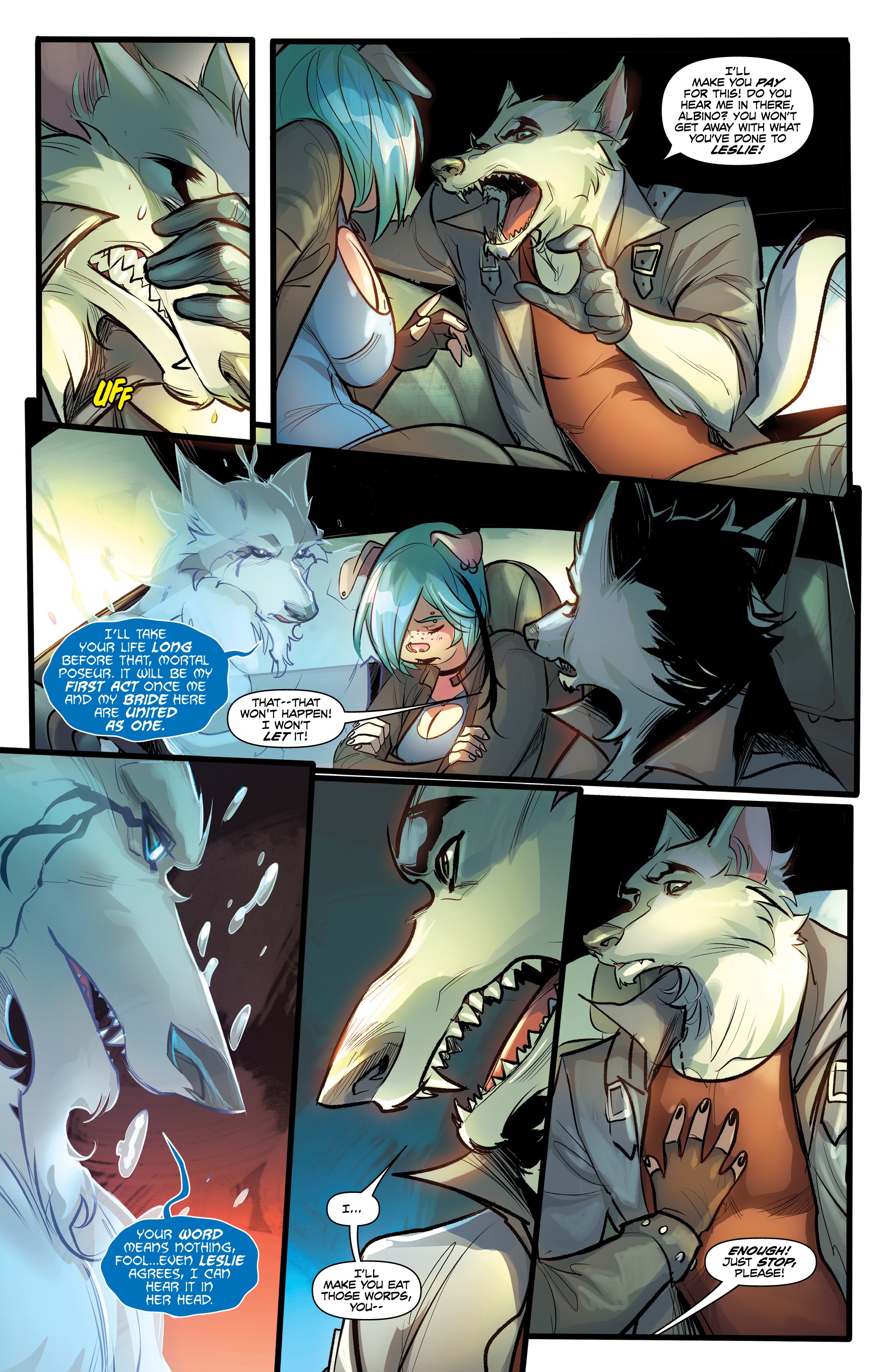 Read online Unnatural comic -  Issue #8 - 4