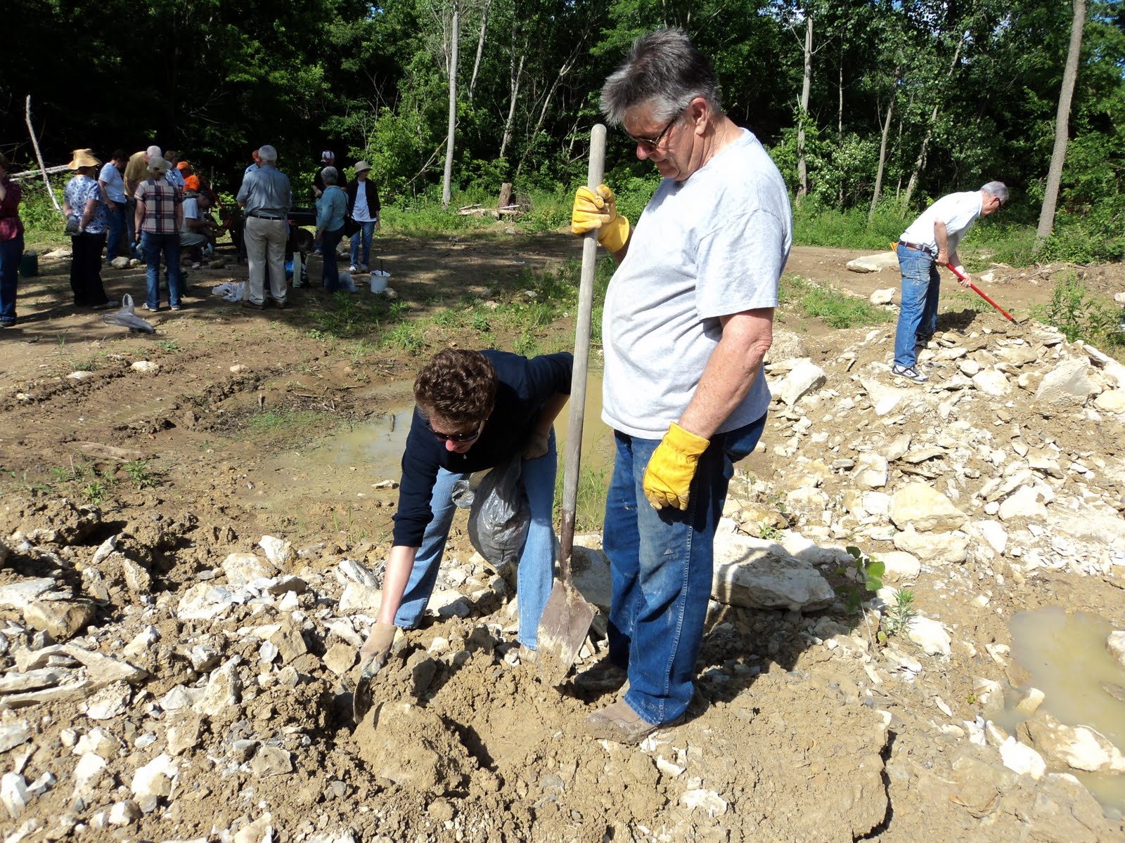 THE EVANS CLAN Geode Hunting