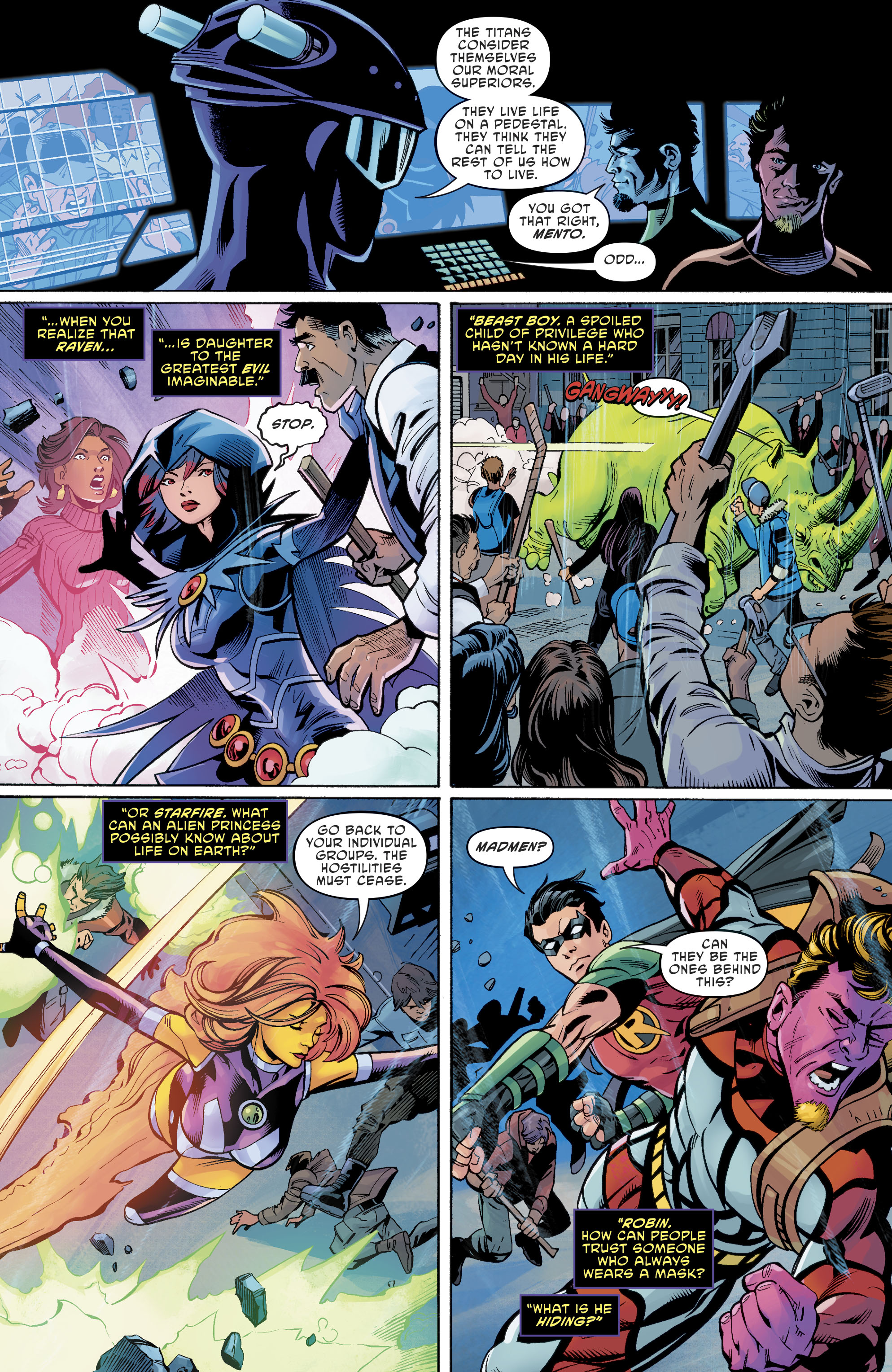 Read online Titans: Burning Rage comic -  Issue #5 - 5