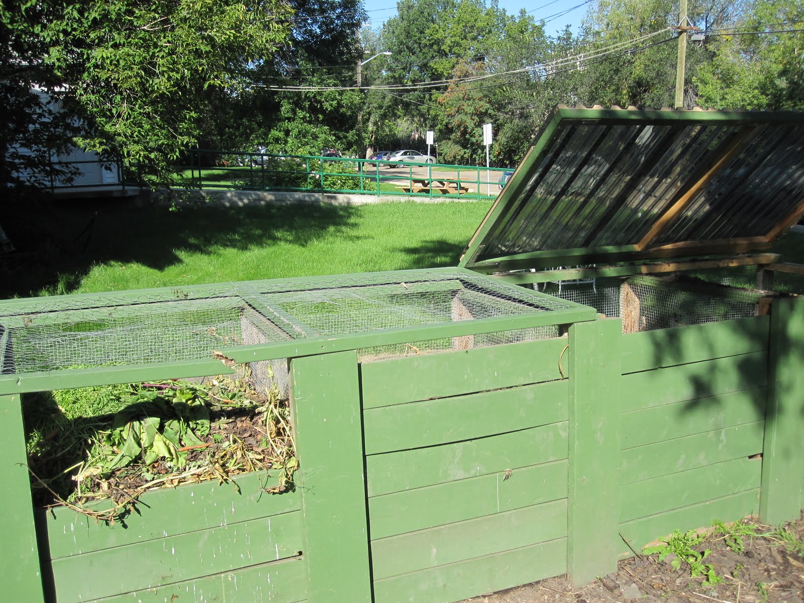 For the Love of Waste Composting Systems at some Community Gardens