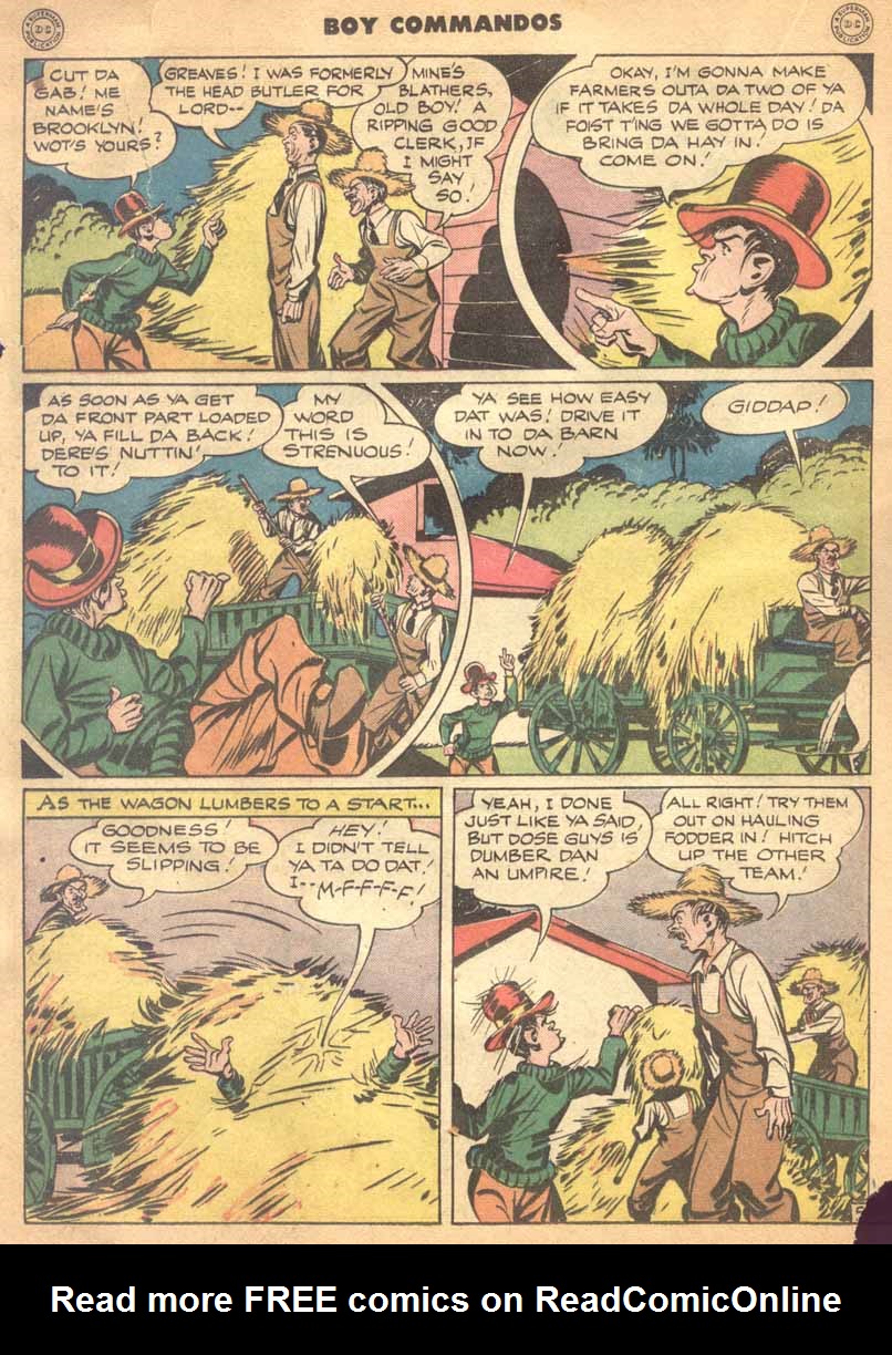 Read online Boy Commandos comic -  Issue #7 - 24