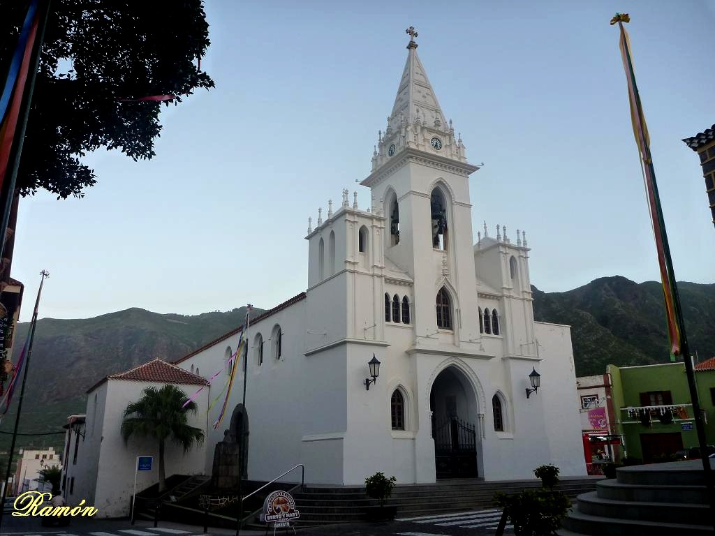 RECUERDOS DEL PASADO PARROQUIA NUESTRA SEÑORA DE LA LUZ EN LOS SILOS (TENERIFE)