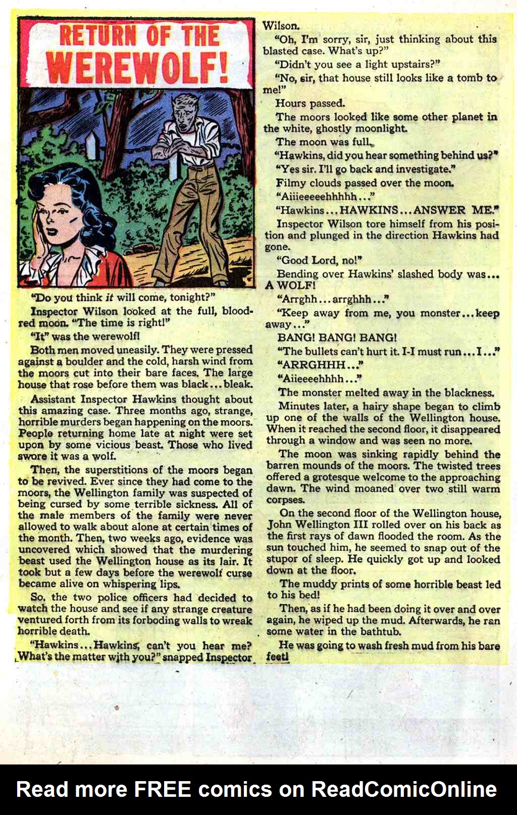 Read online Chamber of Chills (1951) comic -  Issue #25 - 31
