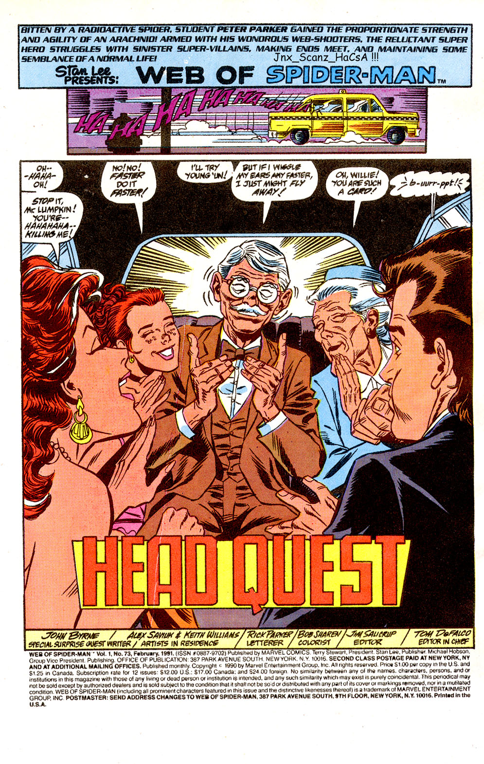 Read online Web of Spider-Man (1985) comic -  Issue #73 - 2