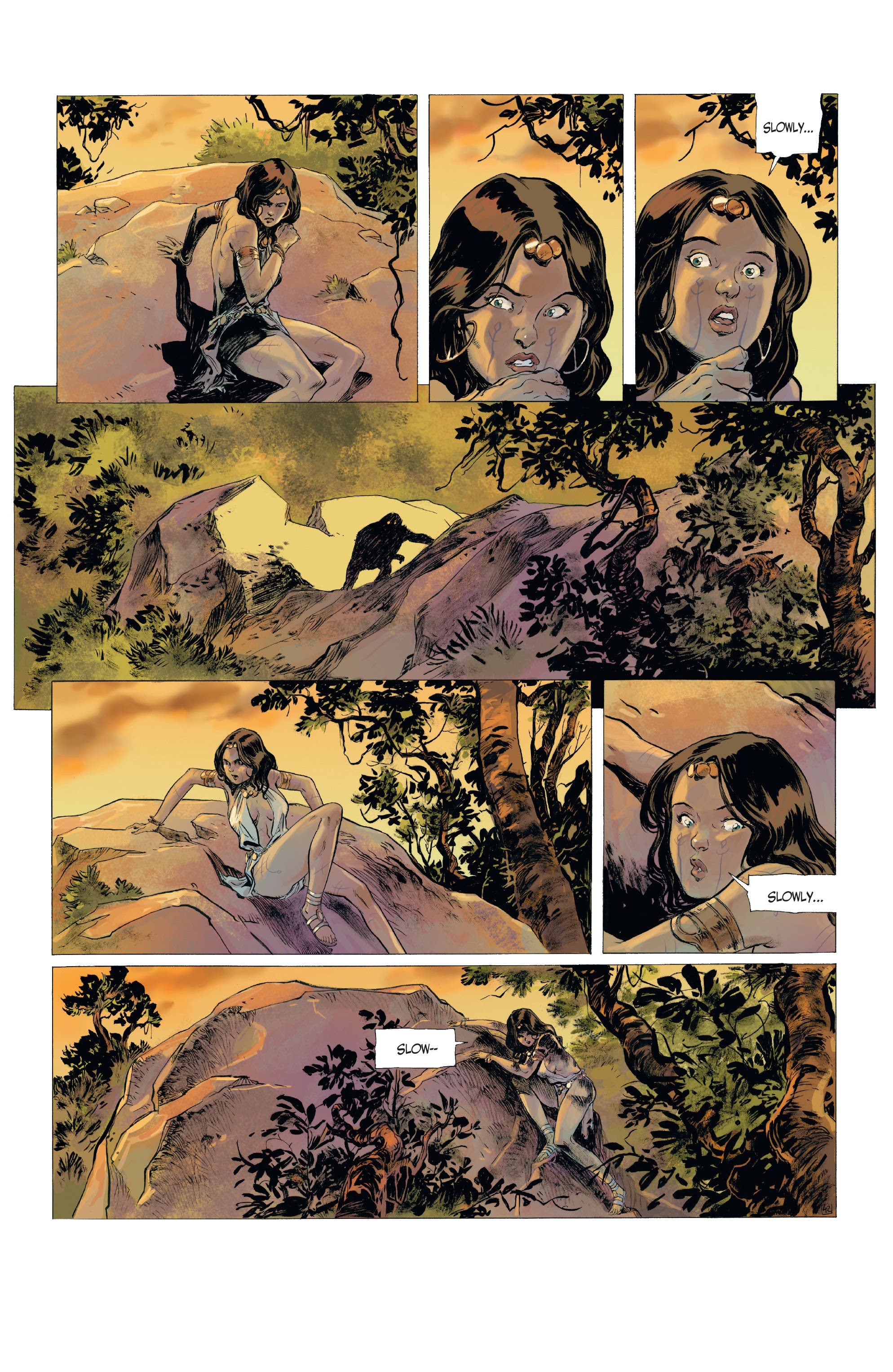 Read online The Cimmerian: Iron Shadows in the Moon comic -  Issue #3 - 4