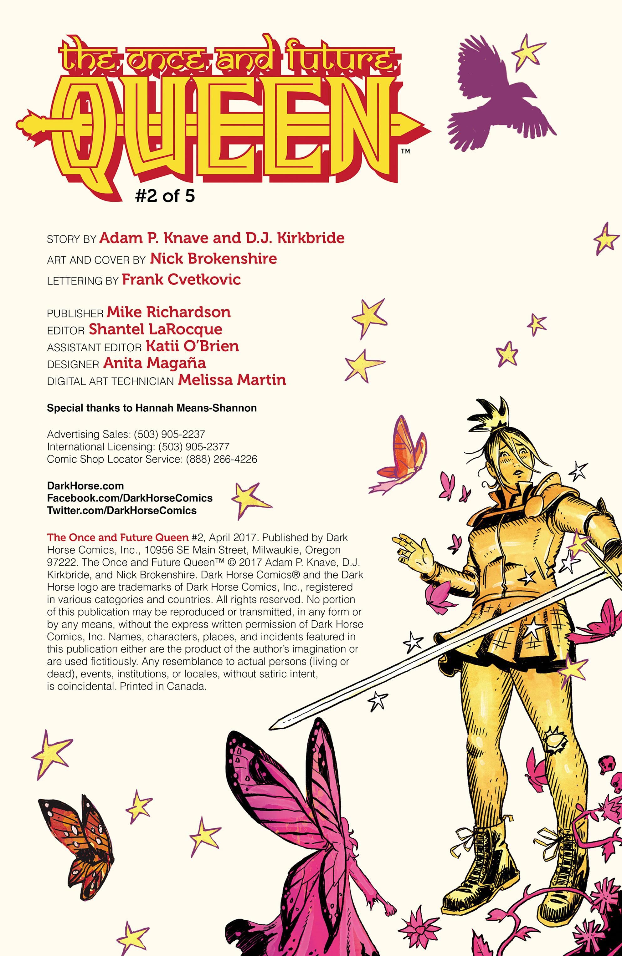 Read online The Once and Future Queen comic -  Issue #2 - 2