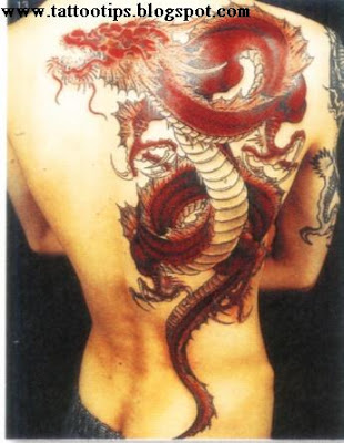 Red Dragon tattoos