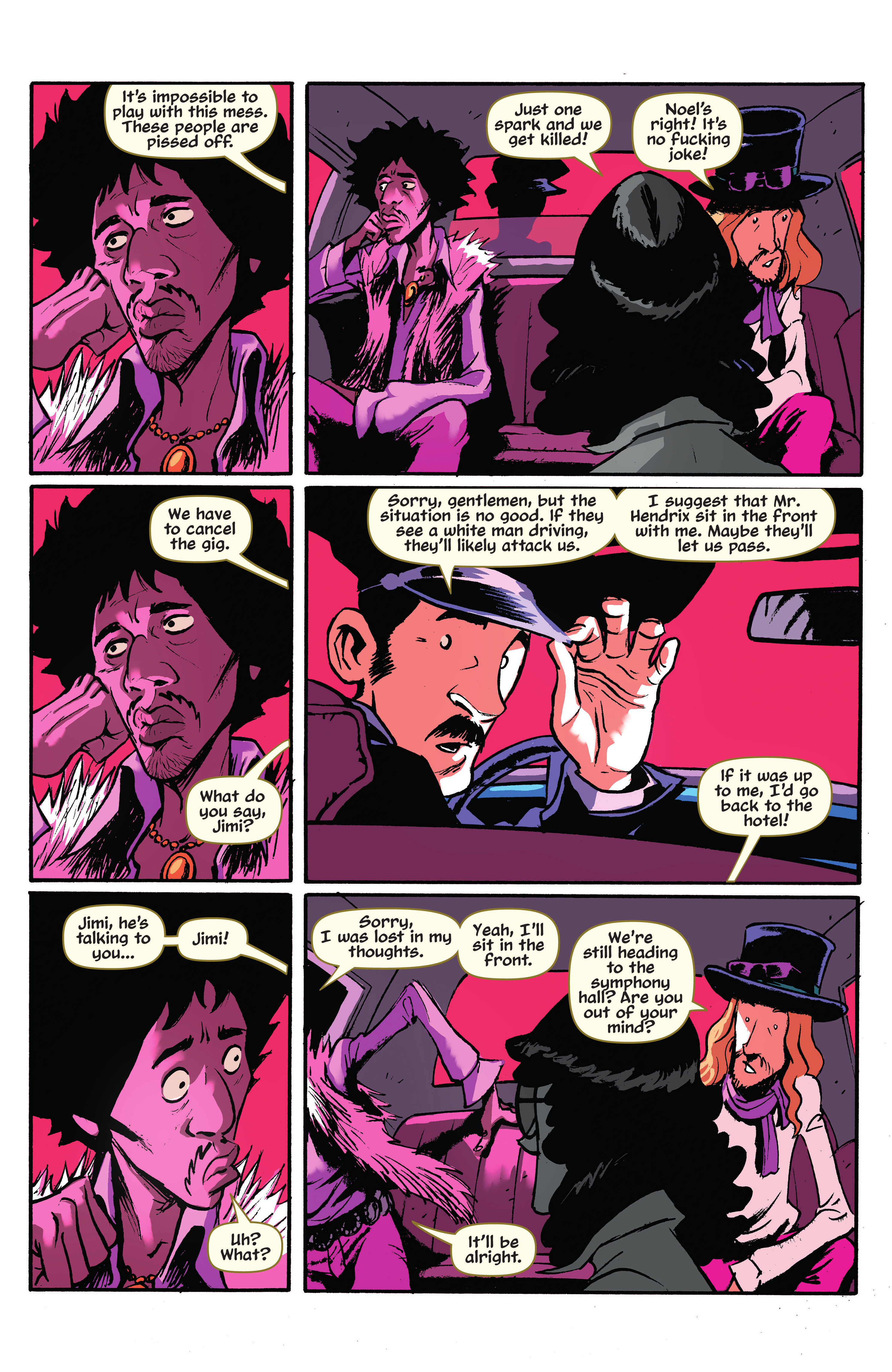Read online Hendrix: Electric Requiem comic -  Issue # TPB - 104