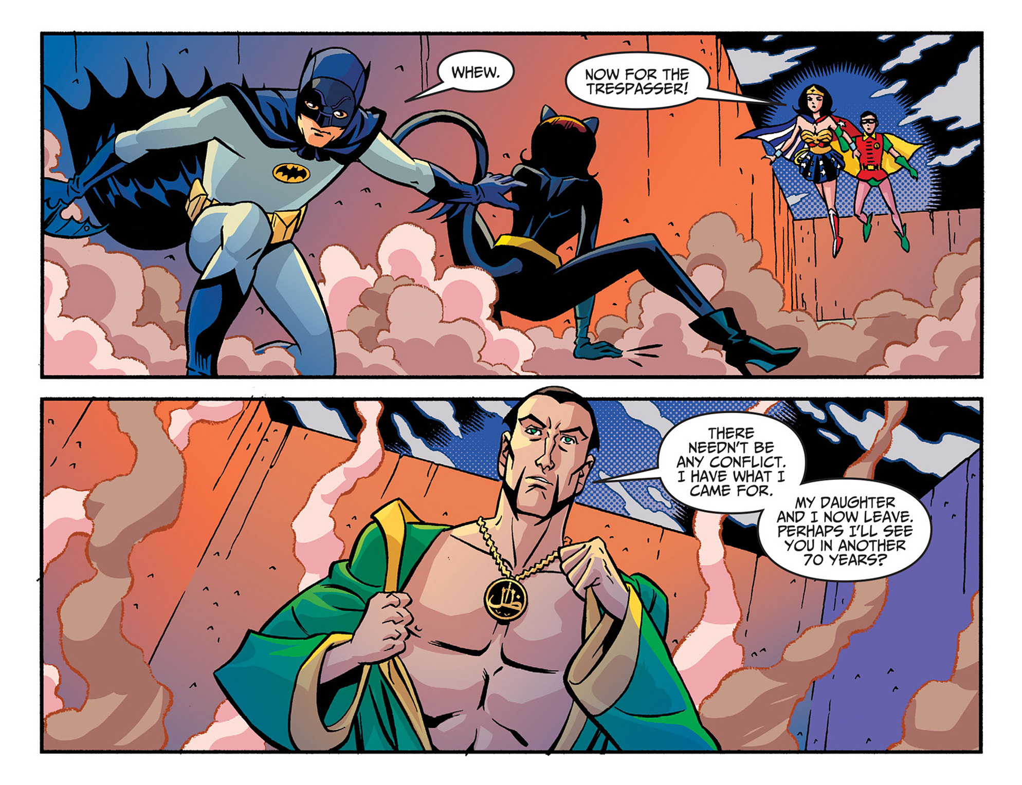 Read online Batman '66 Meets Wonder Woman '77 comic -  Issue #7 - 7