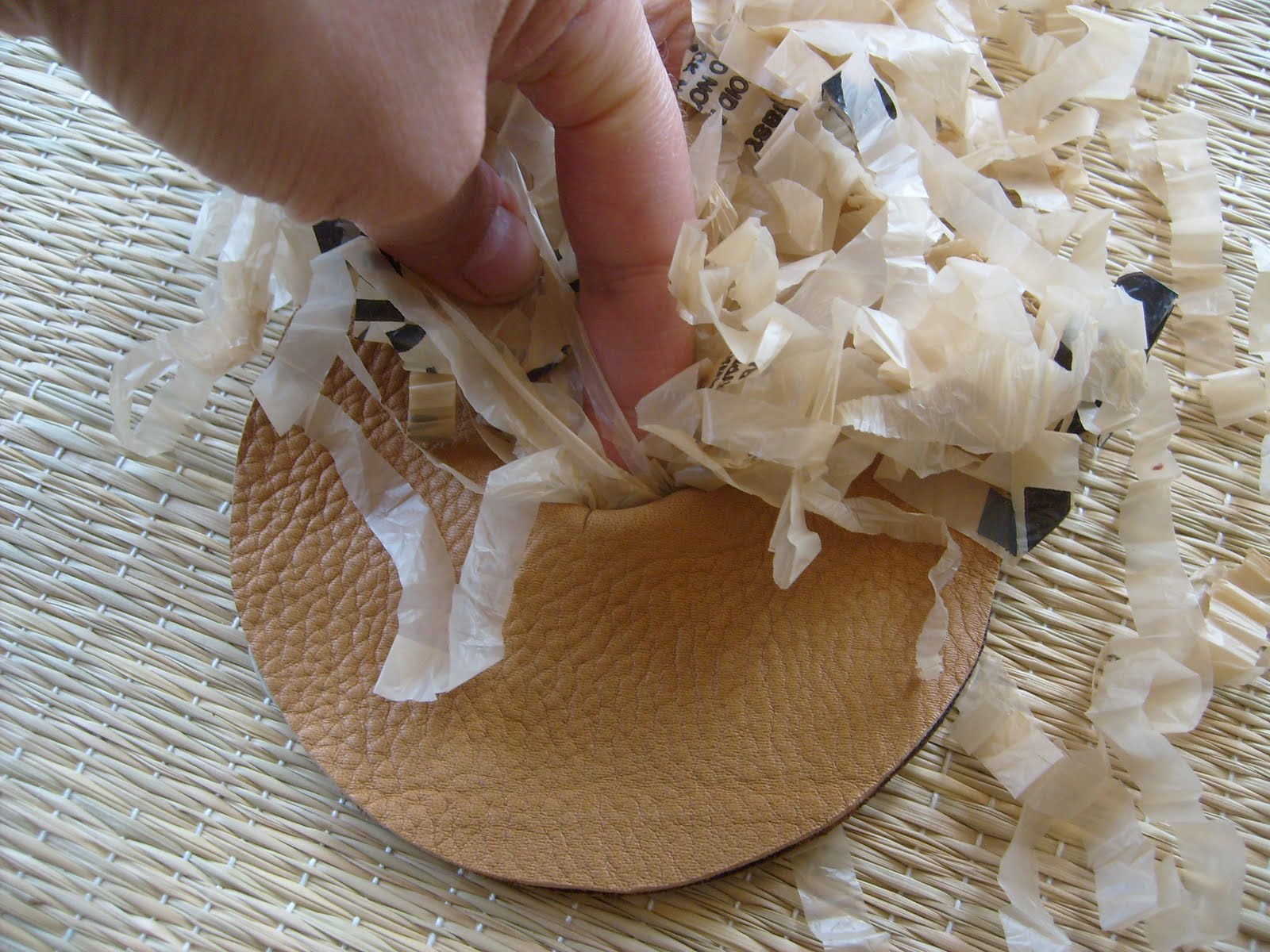 Elizabeth Abernathy Tutorial Leather Mushrooms