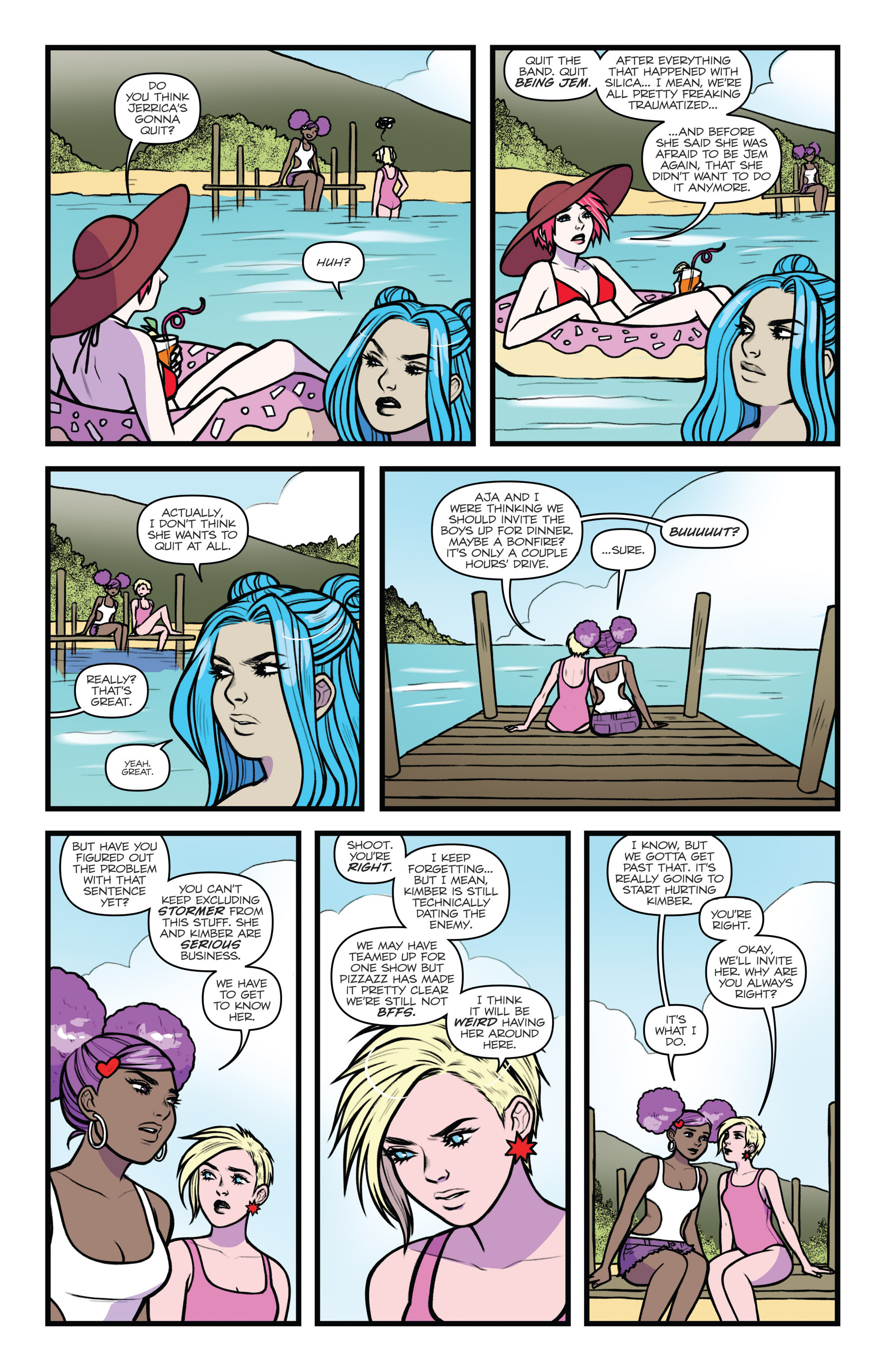 Read online Jem and The Holograms comic -  Issue #17 - 10