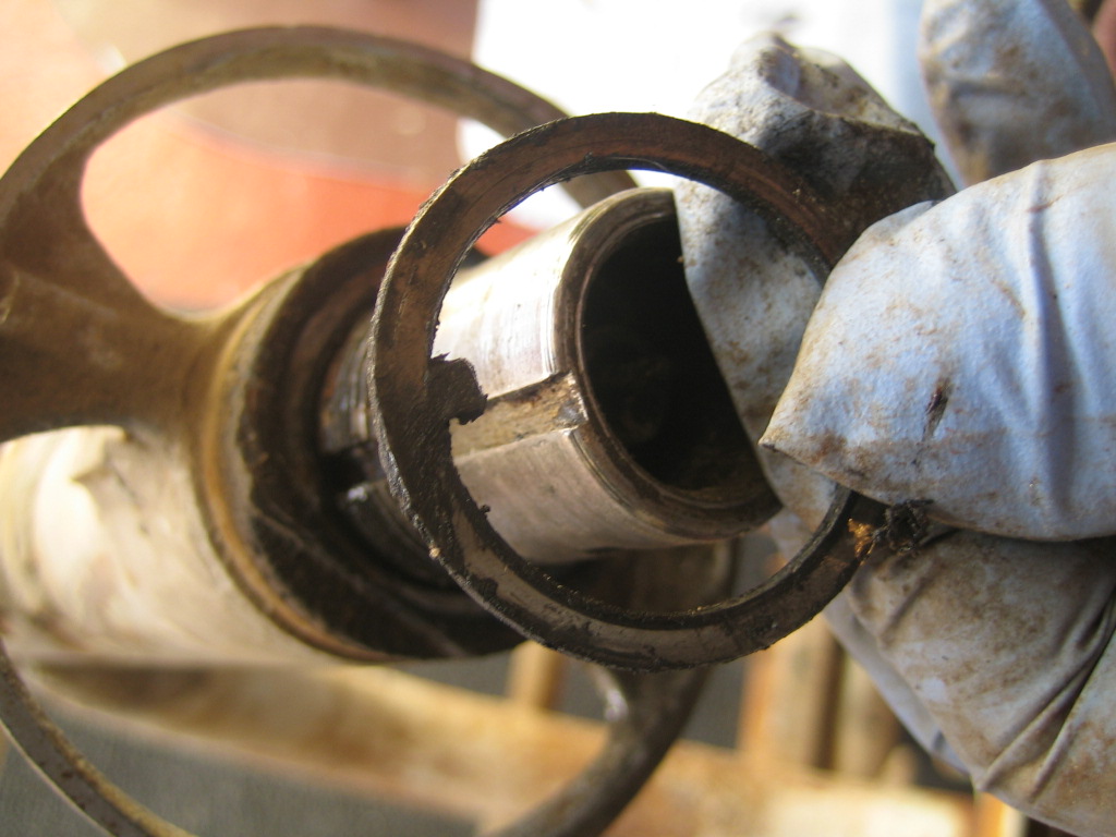 Lambretta Restoration Forks removal and strip