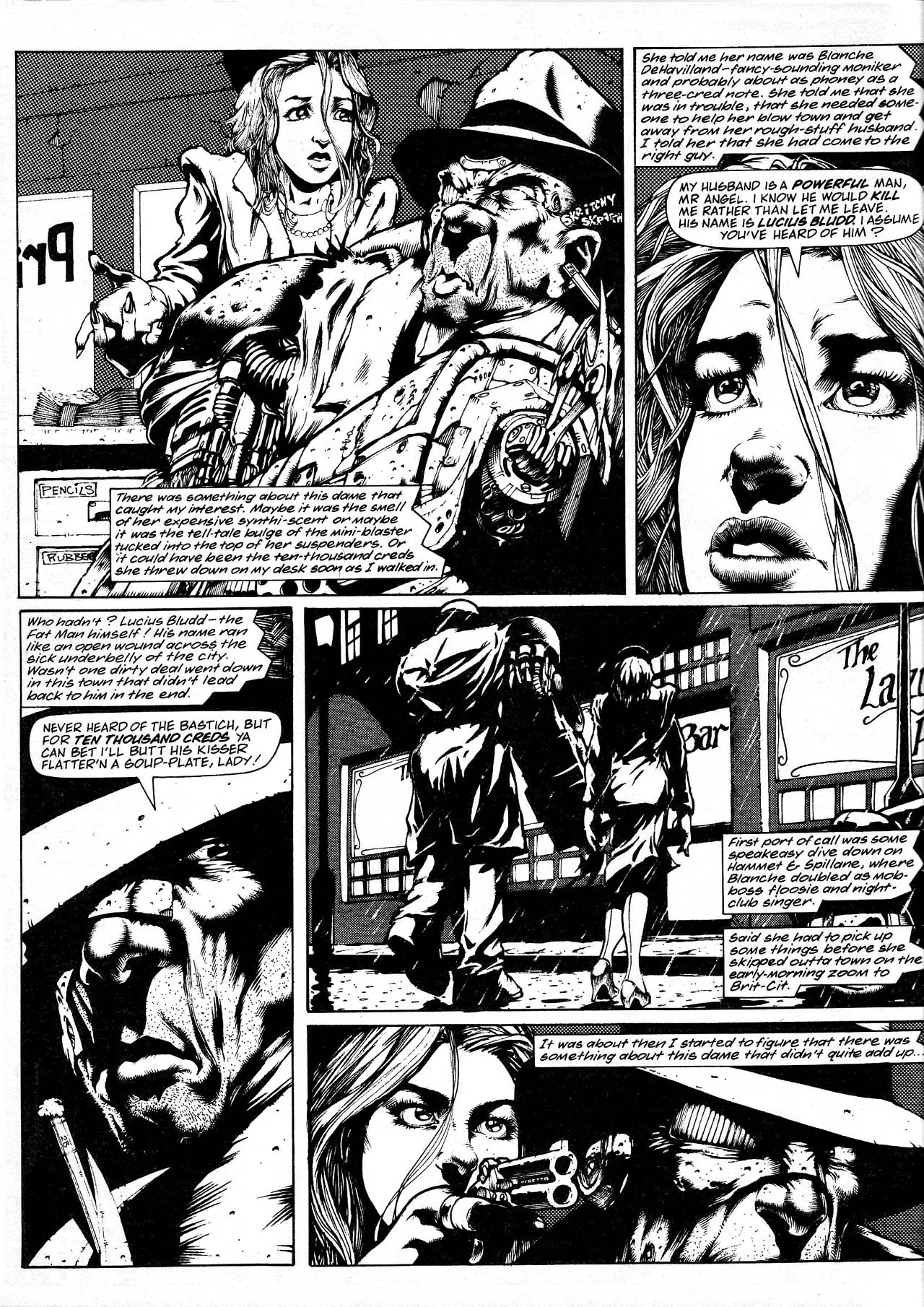 Read online Judge Dredd Megazine (vol. 3) comic -  Issue #37 - 38