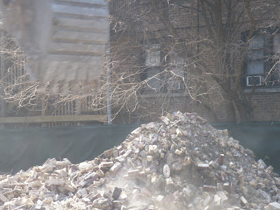 Rogers Park Asbestos at North Shore School demolition