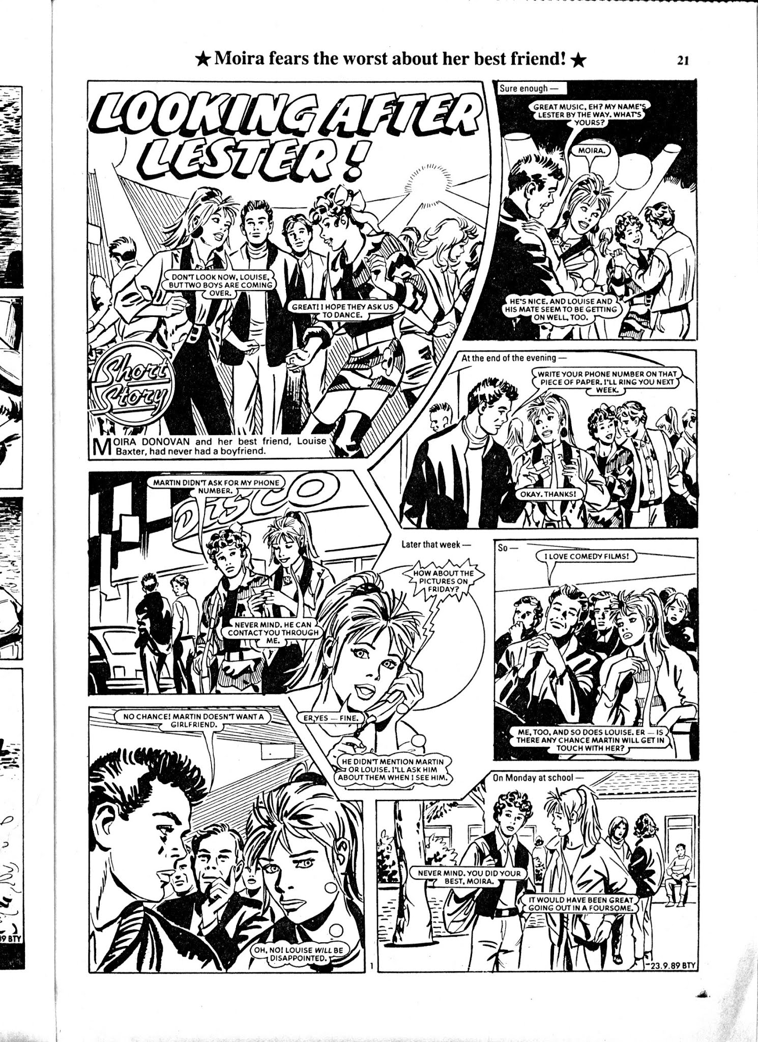 Read online Bunty comic -  Issue #1654 - 21
