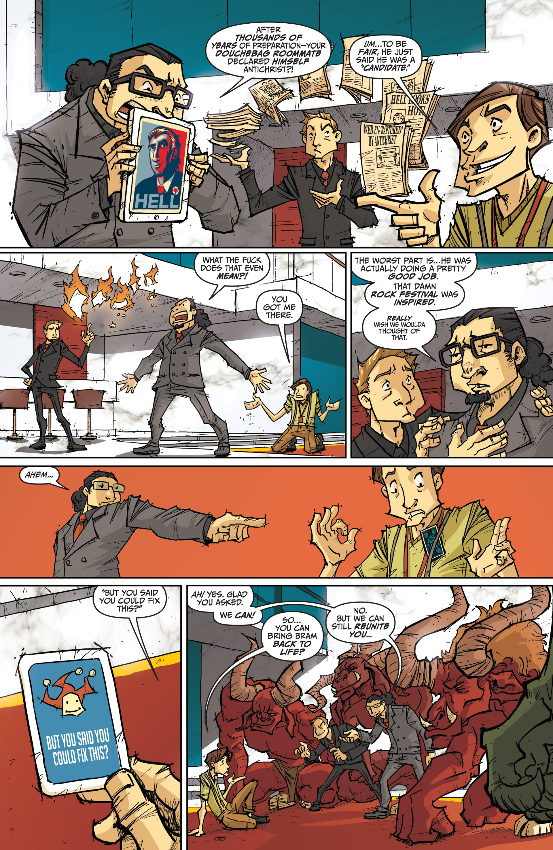 Read online The End Times of Bram and Ben comic -  Issue #4 - 6