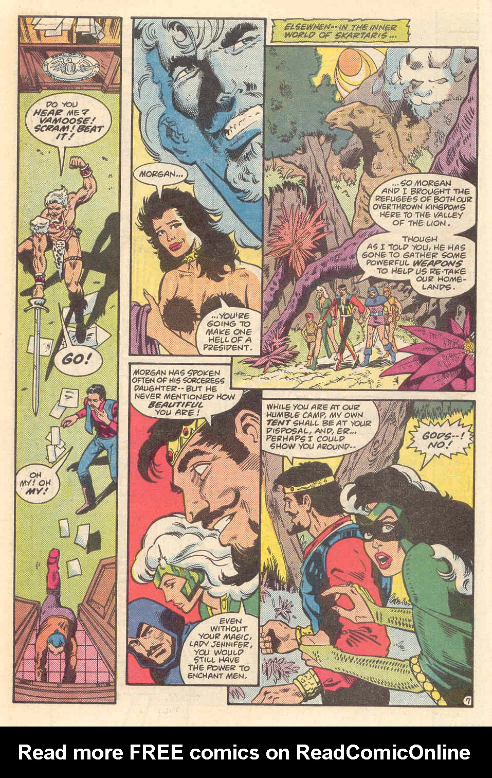 Read online Warlord (1976) comic -  Issue #84 - 7