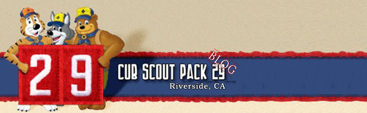 Cub Scout Pack 29, Riverside CA