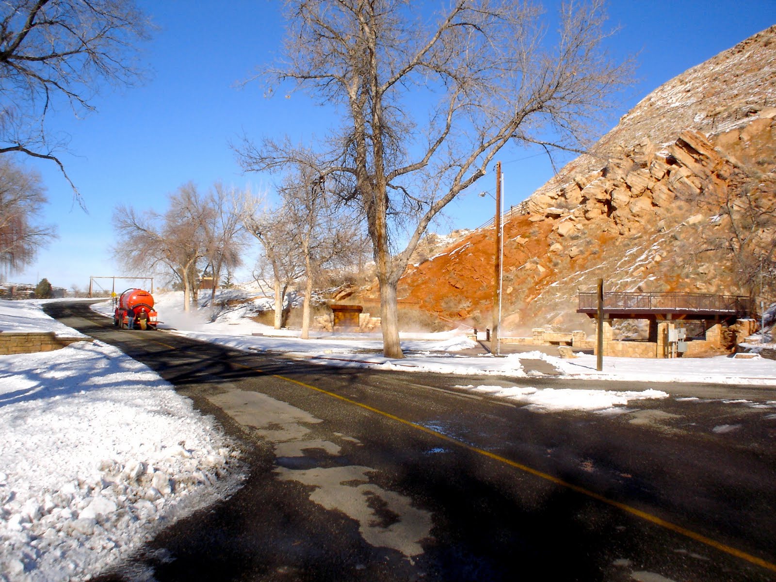 Thermopolis, Wyoming snow and garbage removal, etc.