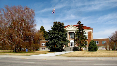 Big Horn County Court House, Basin, Wyoming