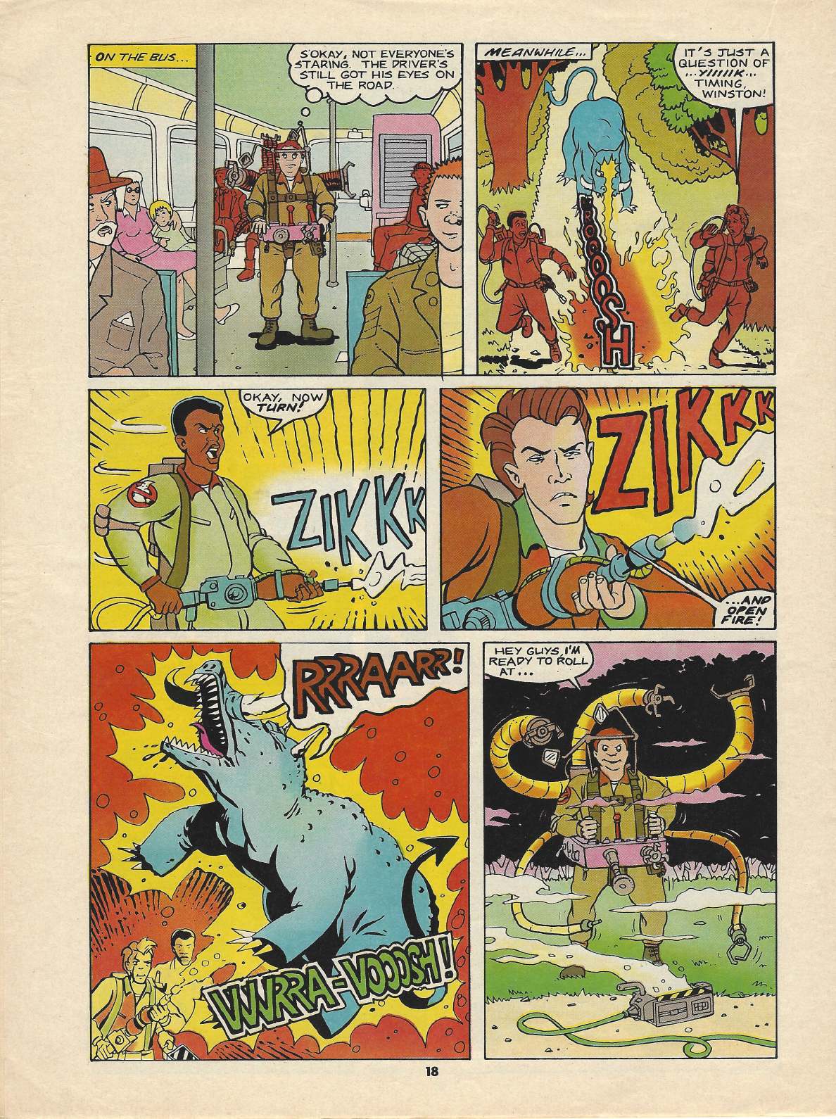 Read online The Real Ghostbusters comic -  Issue #51 - 18