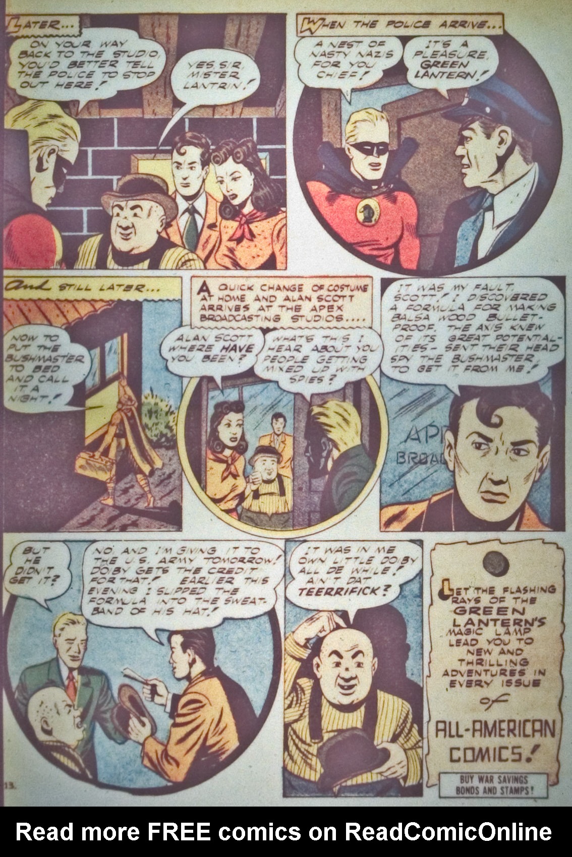 Read online Comic Cavalcade comic -  Issue #3 - 64