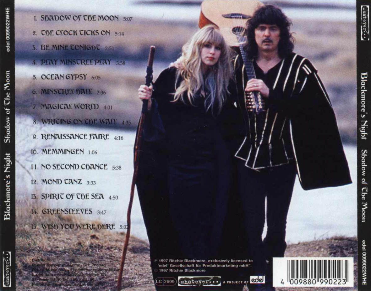 Blackmores night shadow of the moon. Blackmore's Night Shadow of the Moon. Blackmores Night Shadow of the Moon 25th Anniversary.