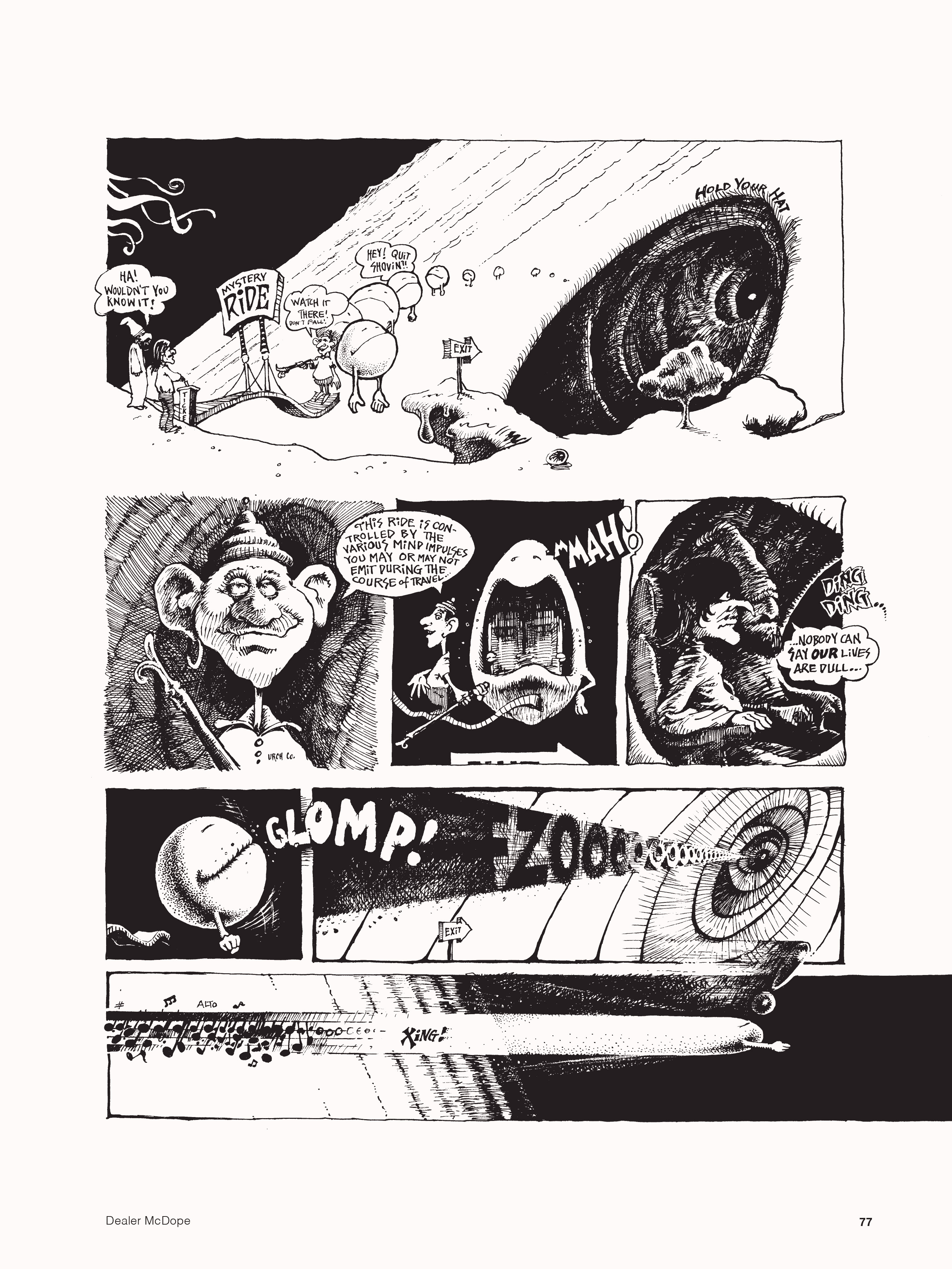 Read online Dave Sheridan: Life with Dealer McDope, the Leather Nun, and the Fabulous Furry Freak Brothers comic -  Issue # TPB (Part 1) - 88
