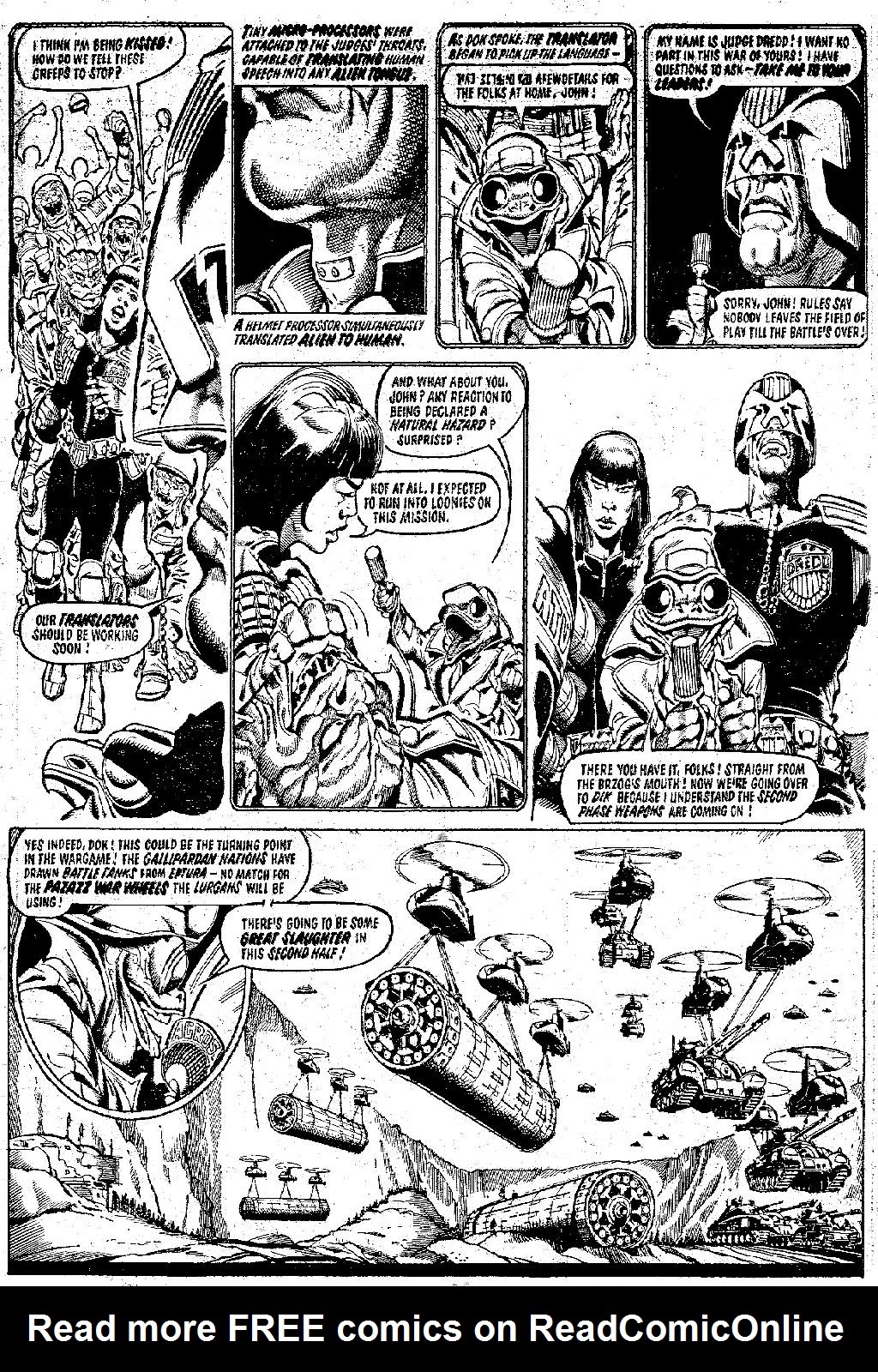 Read online Judge Dredd Epics comic -  Issue # TPB The Judge Child Quest - 67