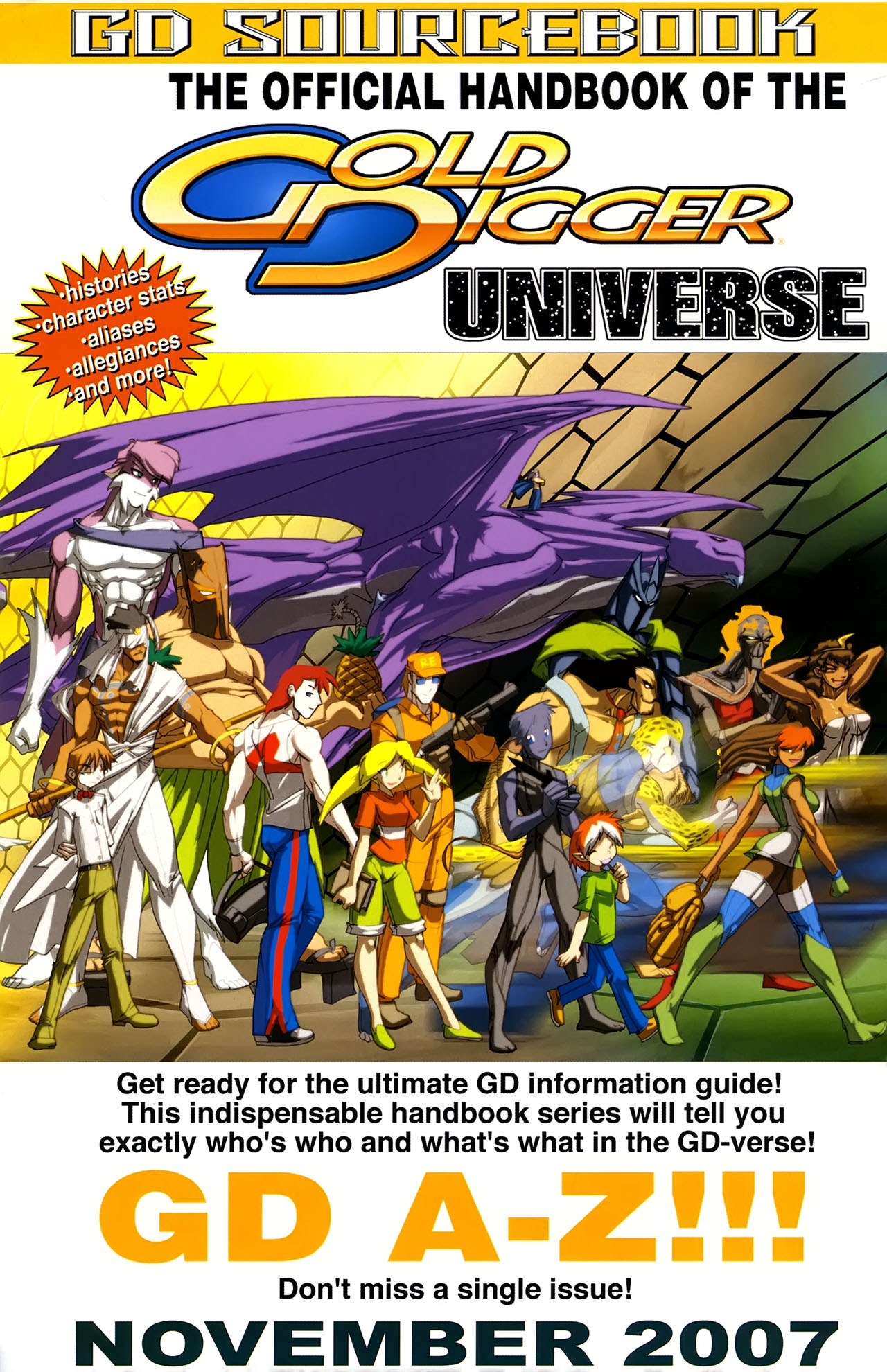 Read online Gold Digger Sourcebook: The Official Handbook of the GD Universe comic -  Issue #10 - 35