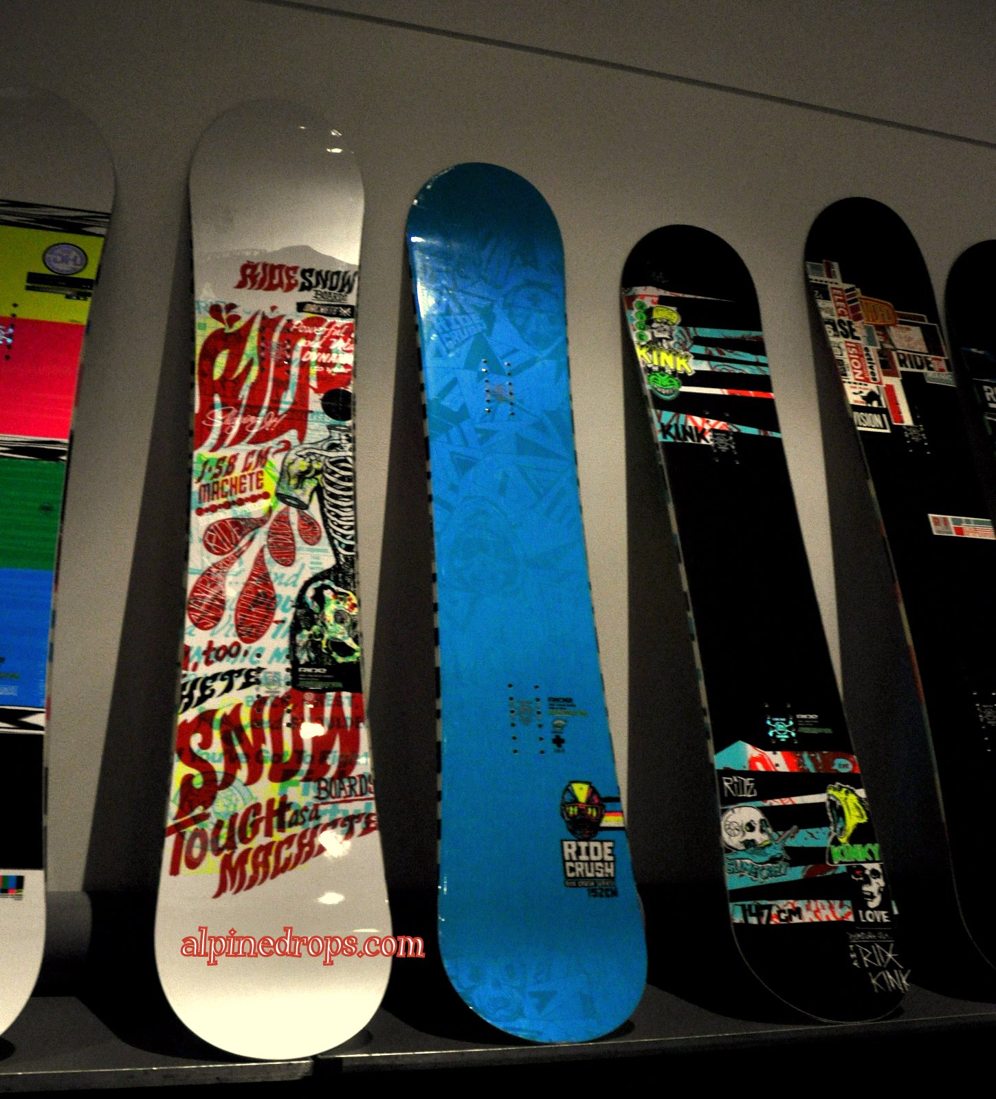 Alpine Ski Shop Daily Drops Ride Snowboards Preview 2012