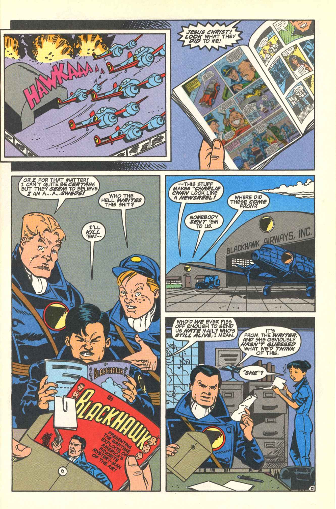 Read online Blackhawk (1989) comic -  Issue #1 - 25