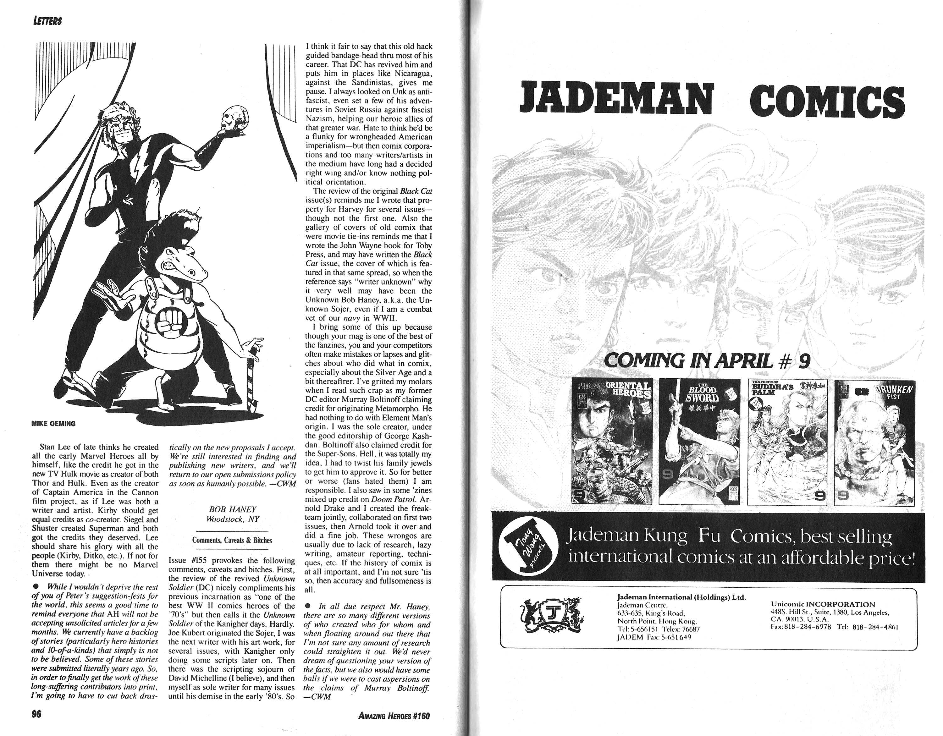 Read online Amazing Heroes comic -  Issue #160 - 49