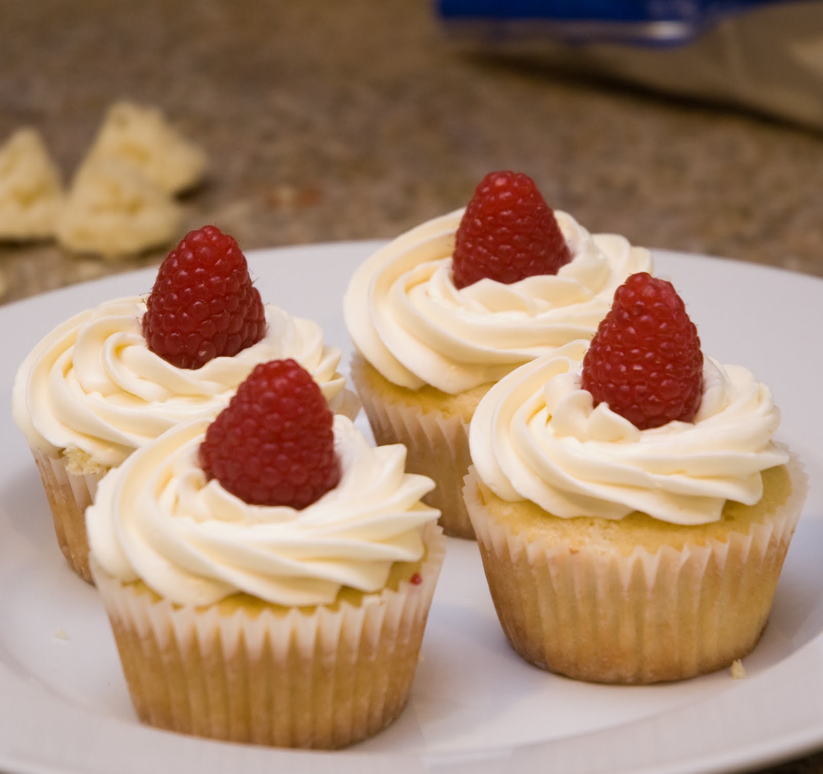 Butter + Cream White Chocolate Raspberry Cupcakes Butter + Cream White Chocolate Raspberry Cupcakes