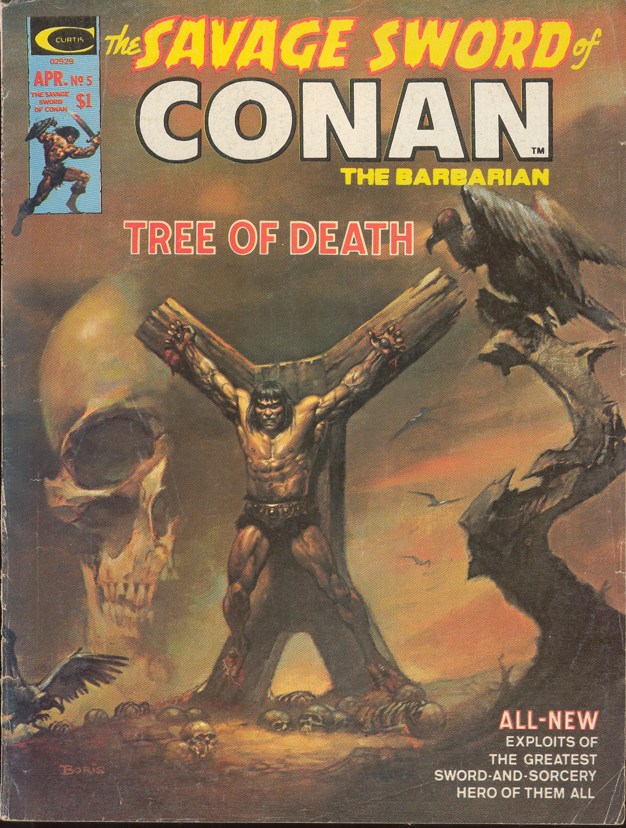 Read online The Savage Sword Of Conan comic -  Issue #5 - 1