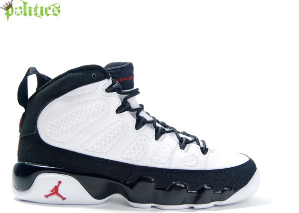 jordan retro 9 white red