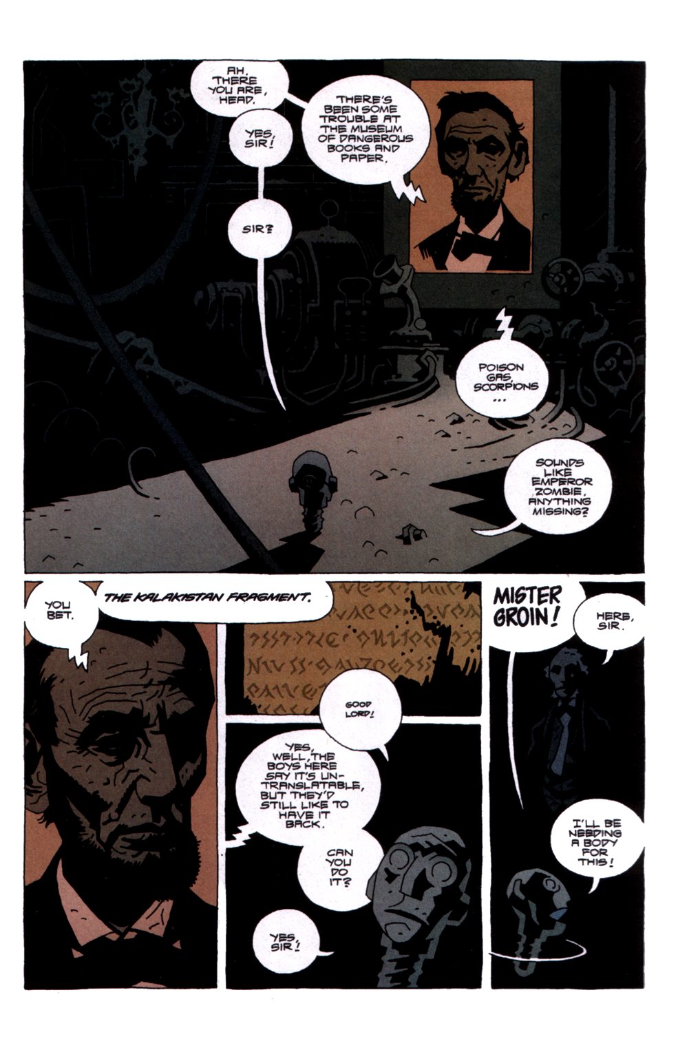 Read online The Amazing Screw-On Head comic -  Issue # Full - 5