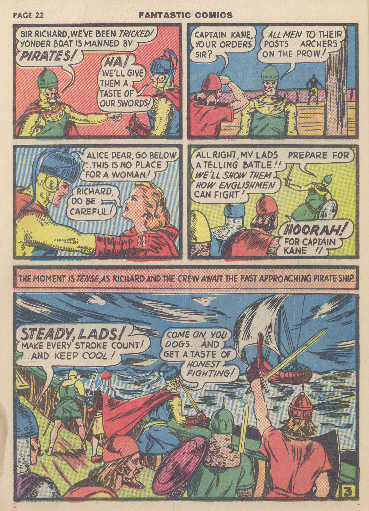 Read online Fantastic Comics comic -  Issue #9 - 24