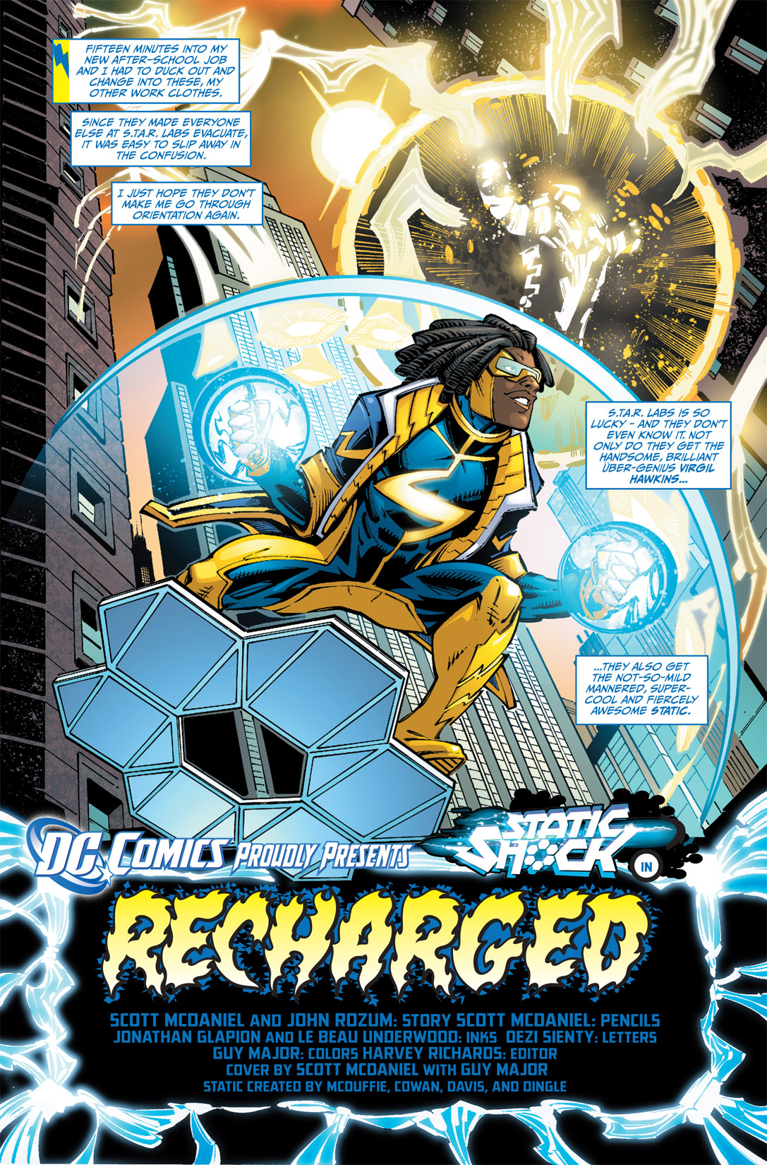 Read online Static Shock comic -  Issue #1 - 2