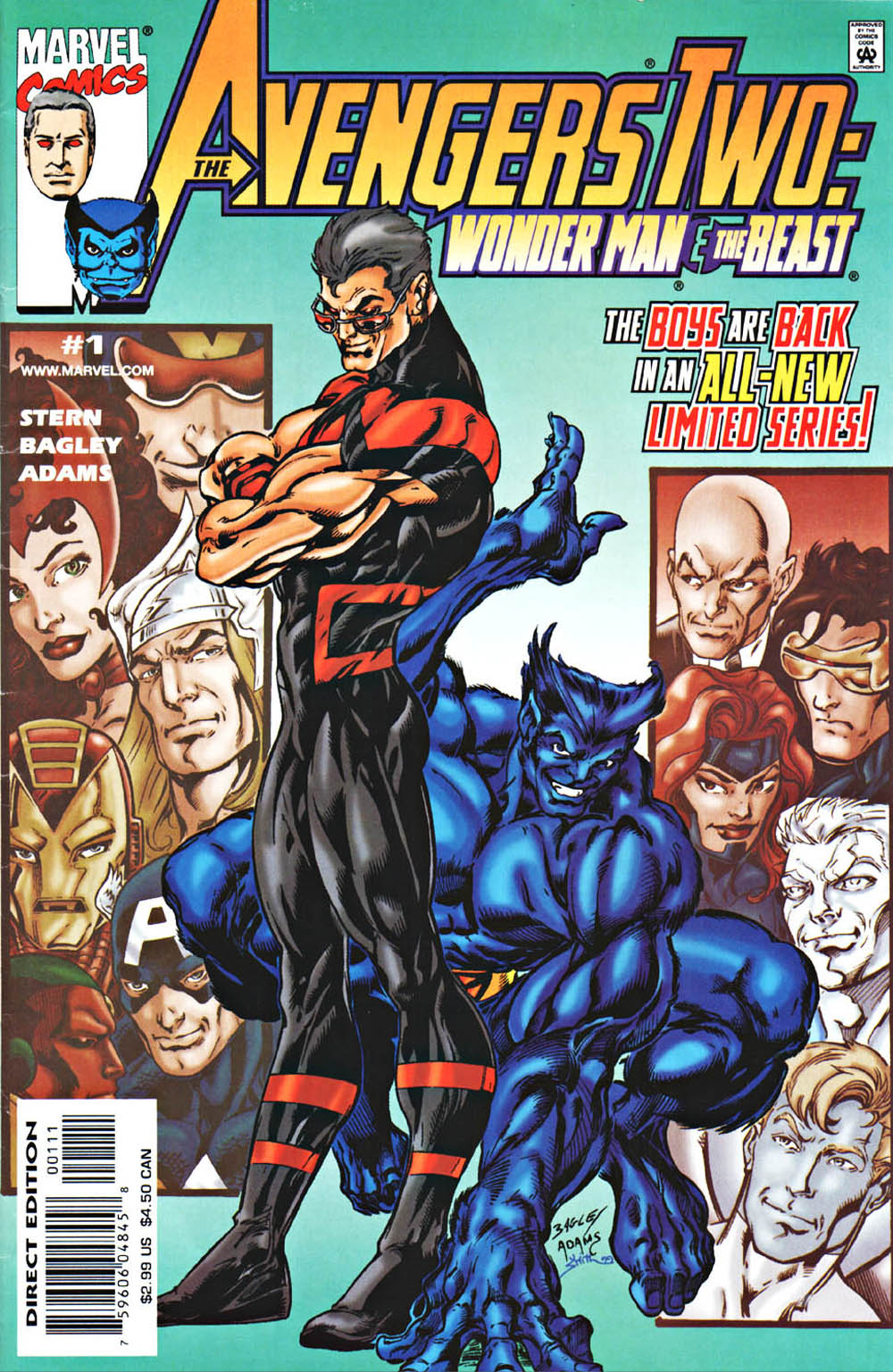 Read online Avengers Two: Wonder Man and Beast comic -  Issue #1 - 1