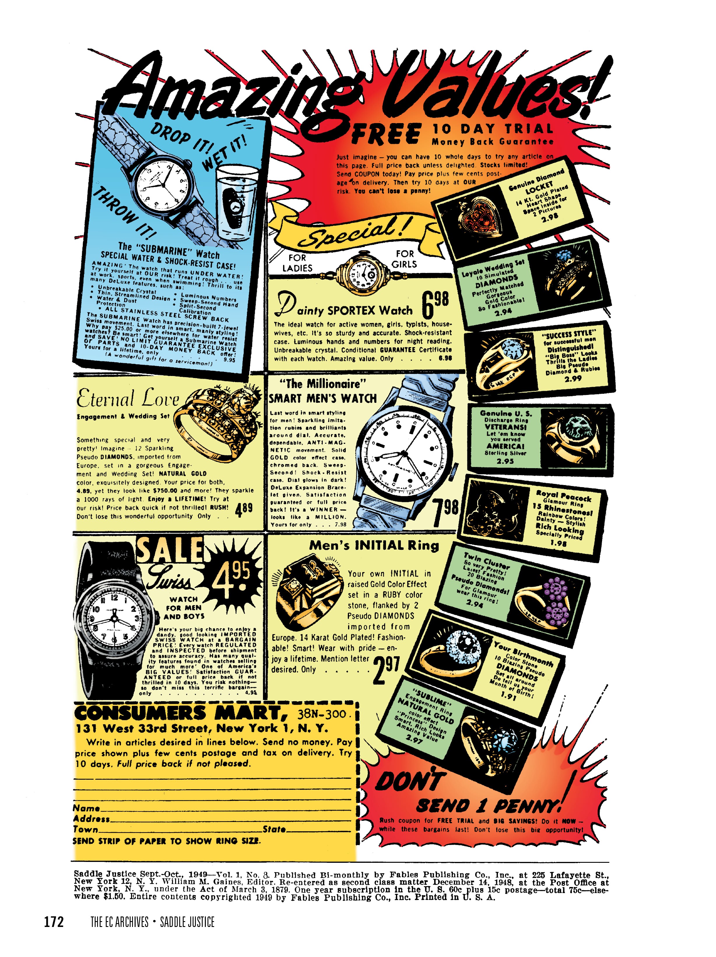 Read online The EC Archives: Saddle Justice comic -  Issue # TPB (Part 2) - 74