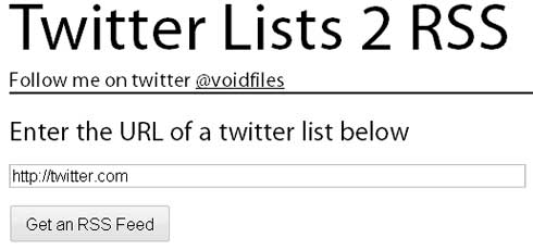 List2Rss