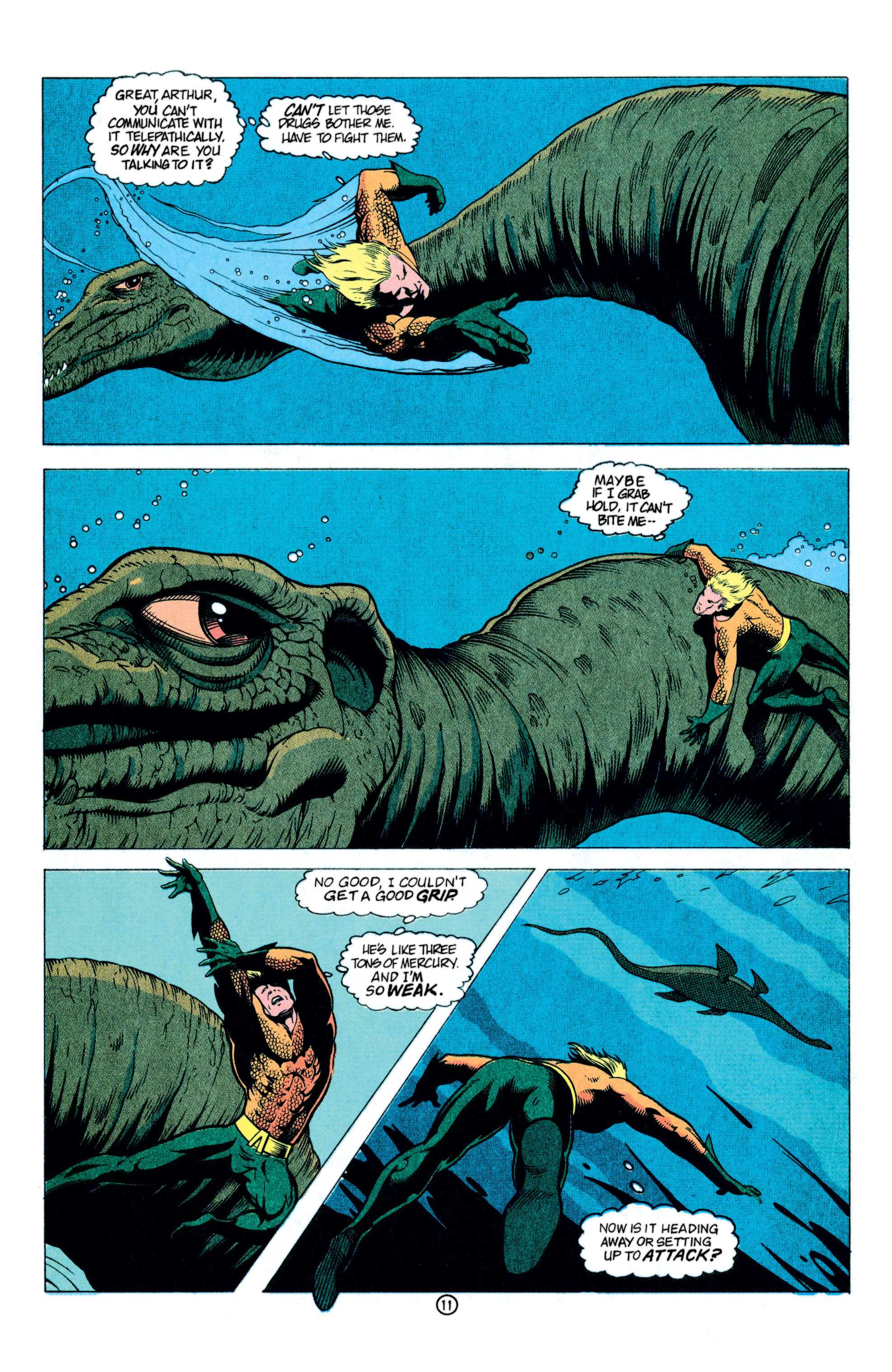 Read online Aquaman (1991) comic -  Issue #11 - 12