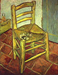 A Cadeira de Van Gogh com Cachimbo, 1888. •